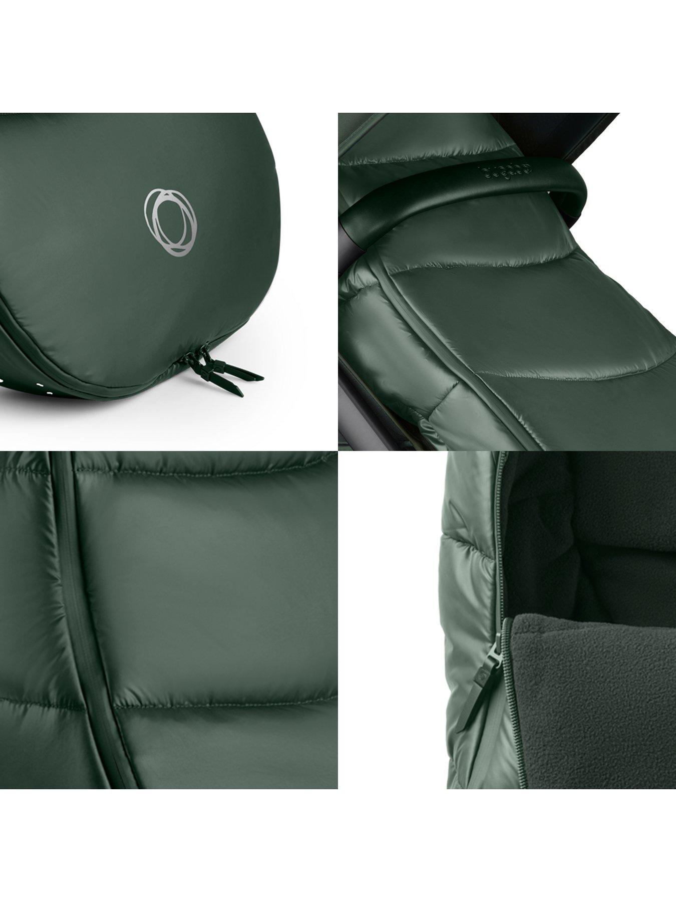 Image 5 of 7 of Bugaboo footmuff Noir Limited Edition MIDNIGHT GREEN