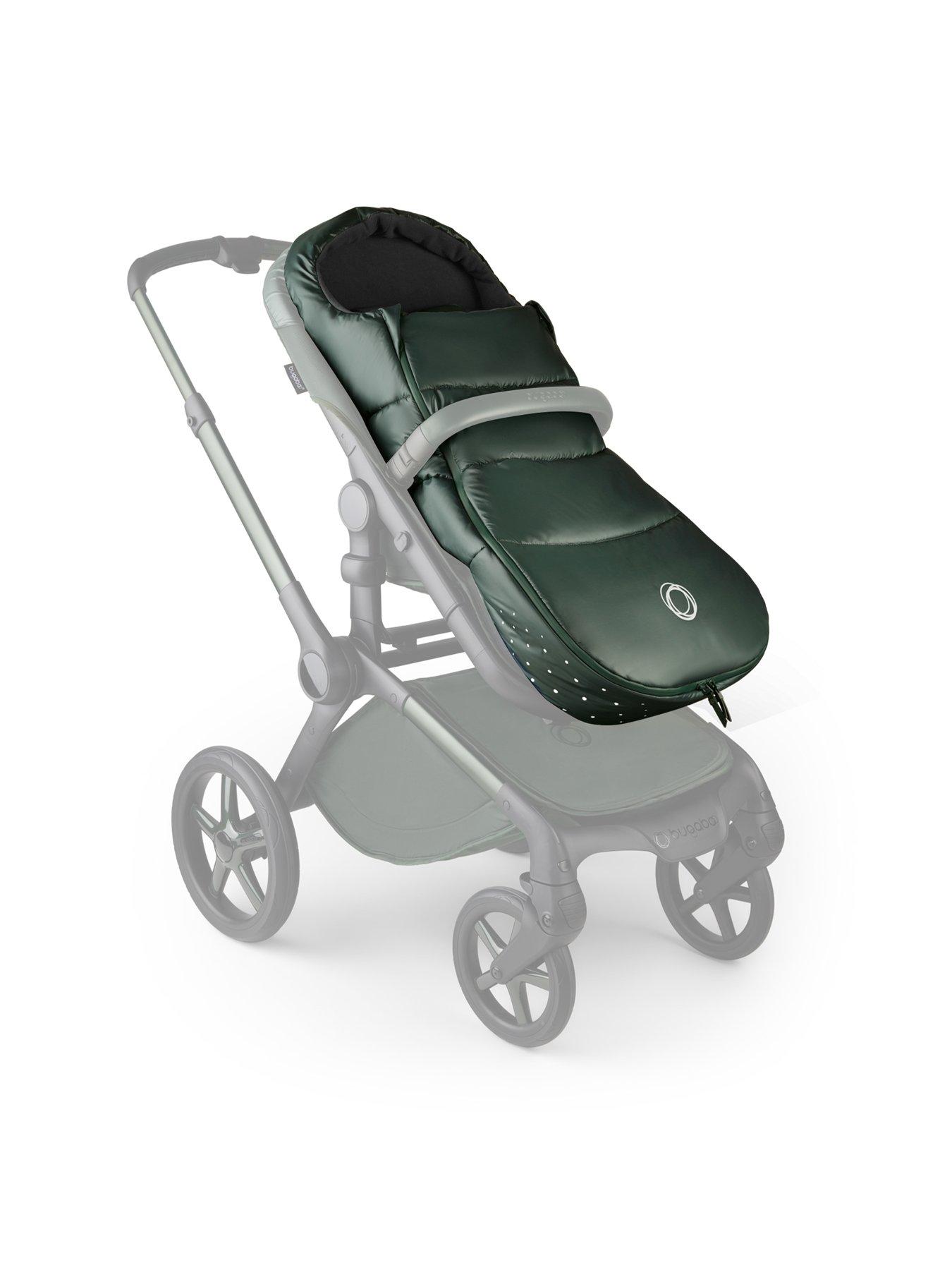 Image 7 of 7 of Bugaboo footmuff Noir Limited Edition MIDNIGHT GREEN