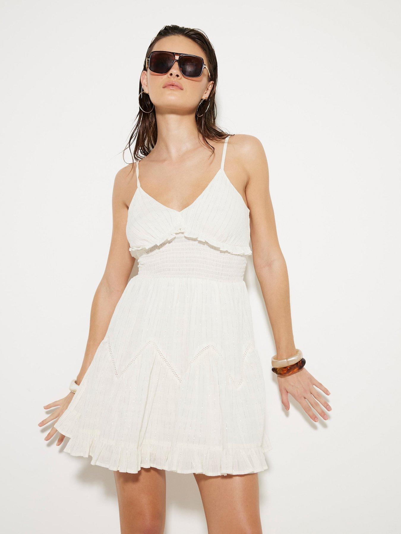 undefined Mini Dress - White