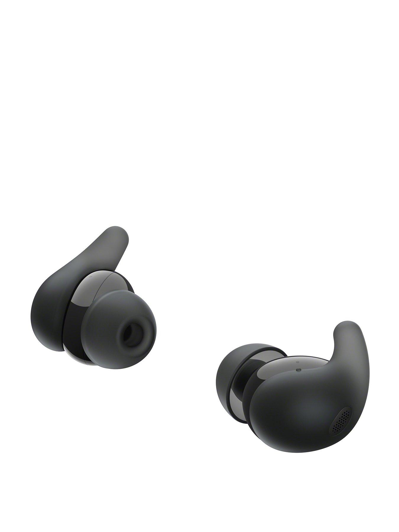 Image of Sony LinkBuds Fit - Truly Wireless Noise Cancelling Bluetooth Earbuds - Black