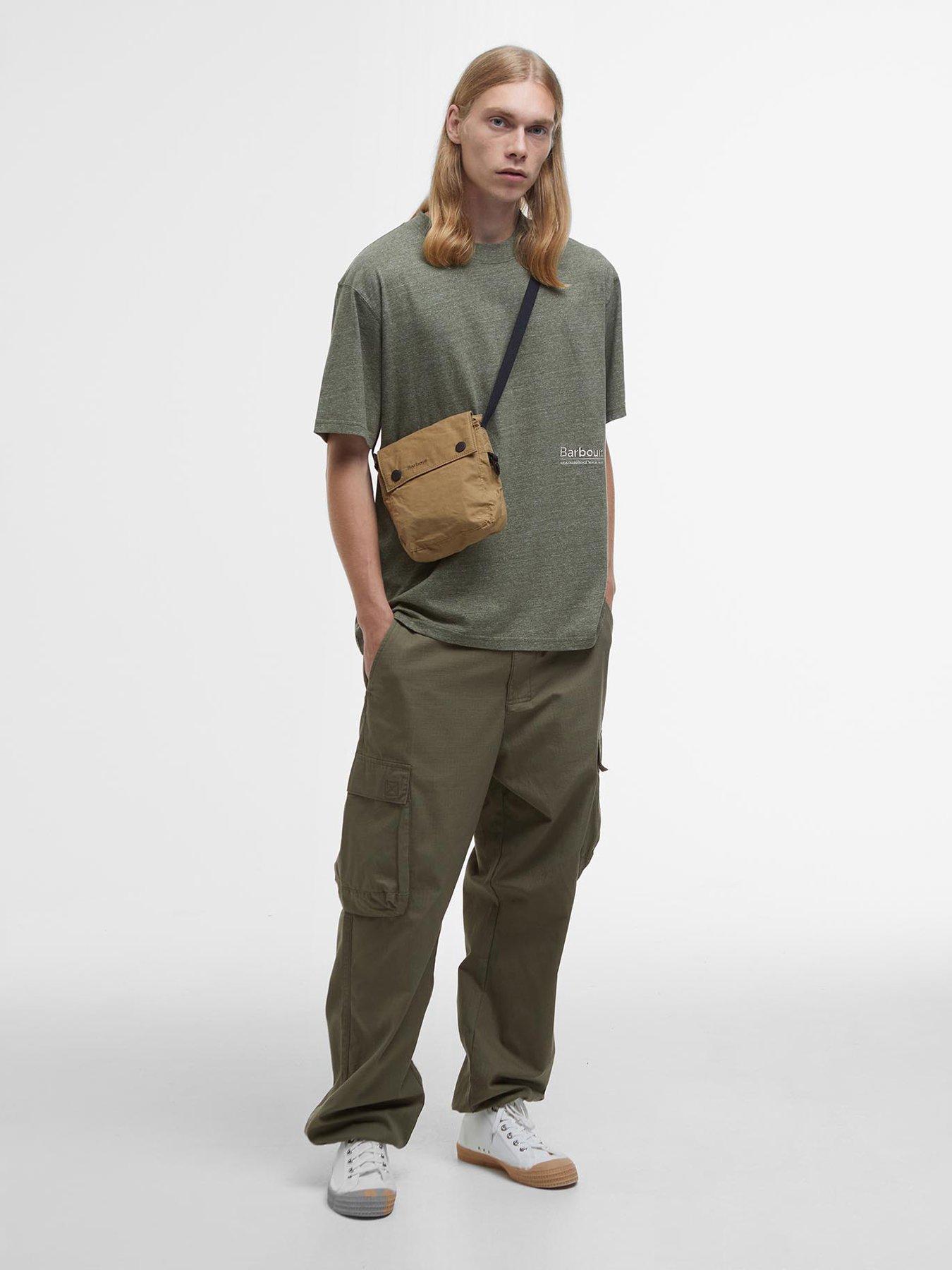 Image 2 of 5 of Barbour Transport Crossbody Bag - Light Khaki