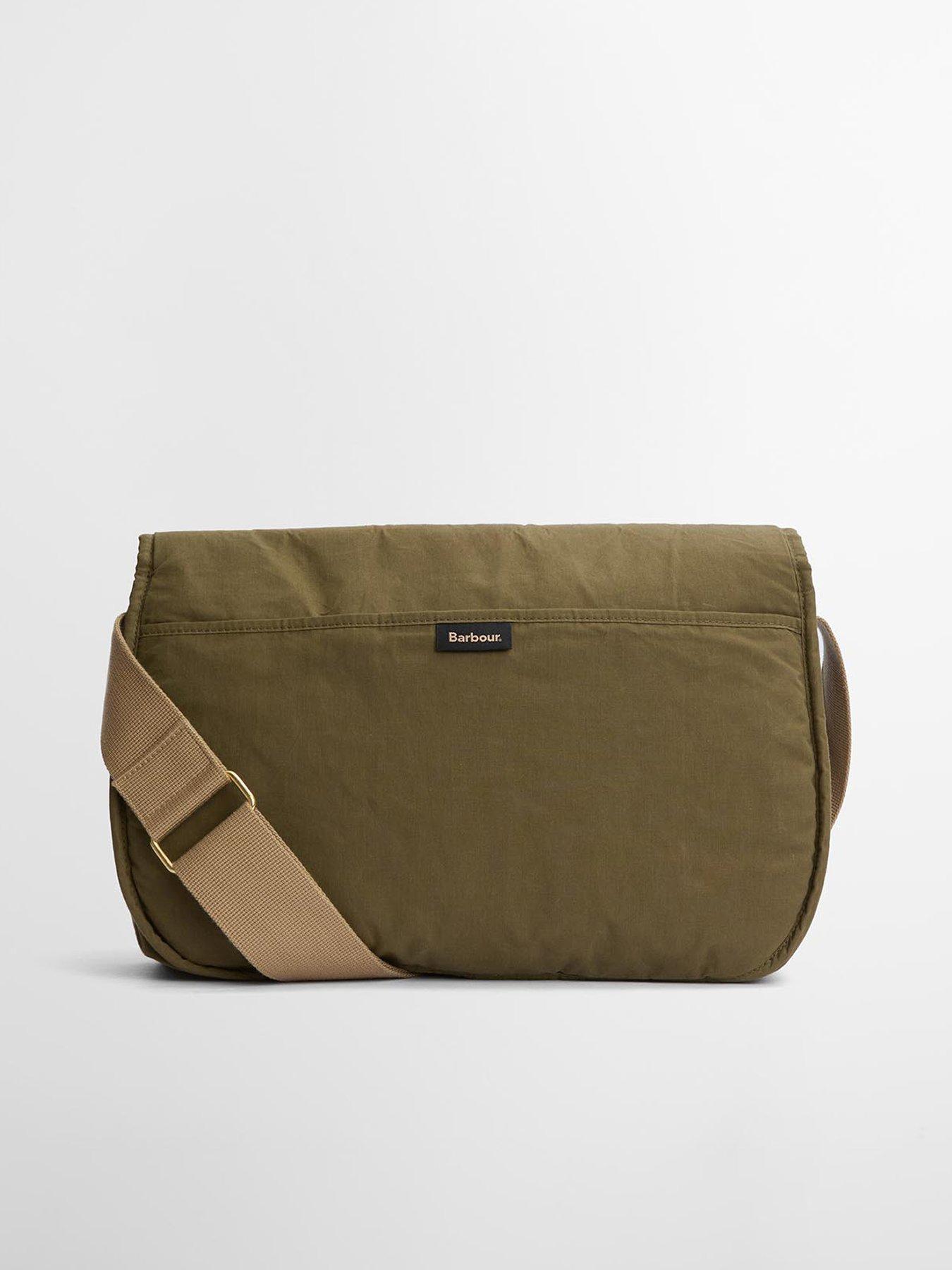 Image 3 of 5 of Barbour Transport Riever Crossbody Bag - Dark Green