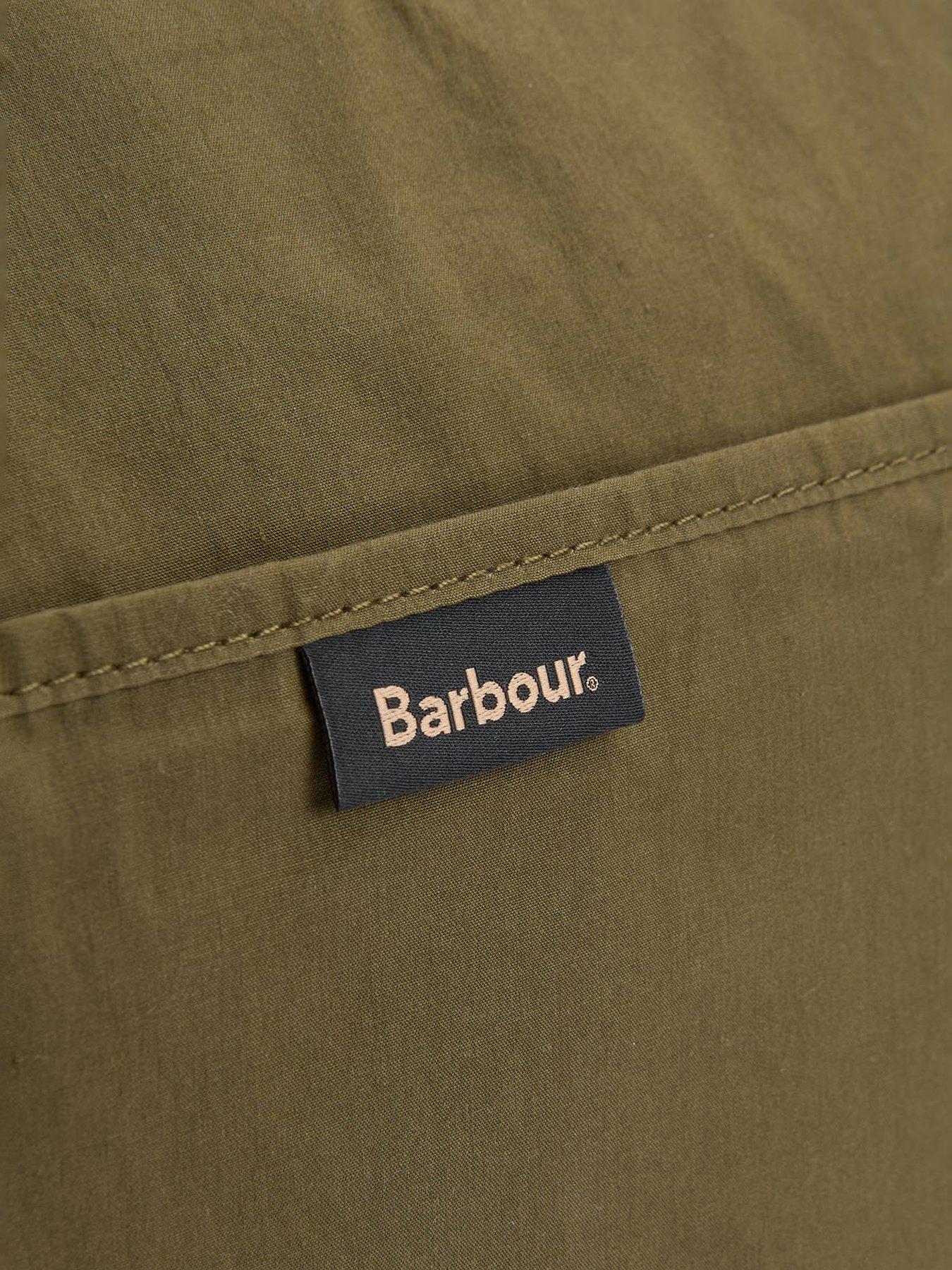 Image 4 of 5 of Barbour Transport Riever Crossbody Bag - Dark Green