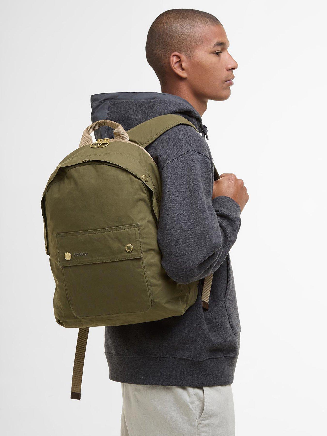 Image 2 of 5 of Barbour Transport Backpack Bag - Dark Green