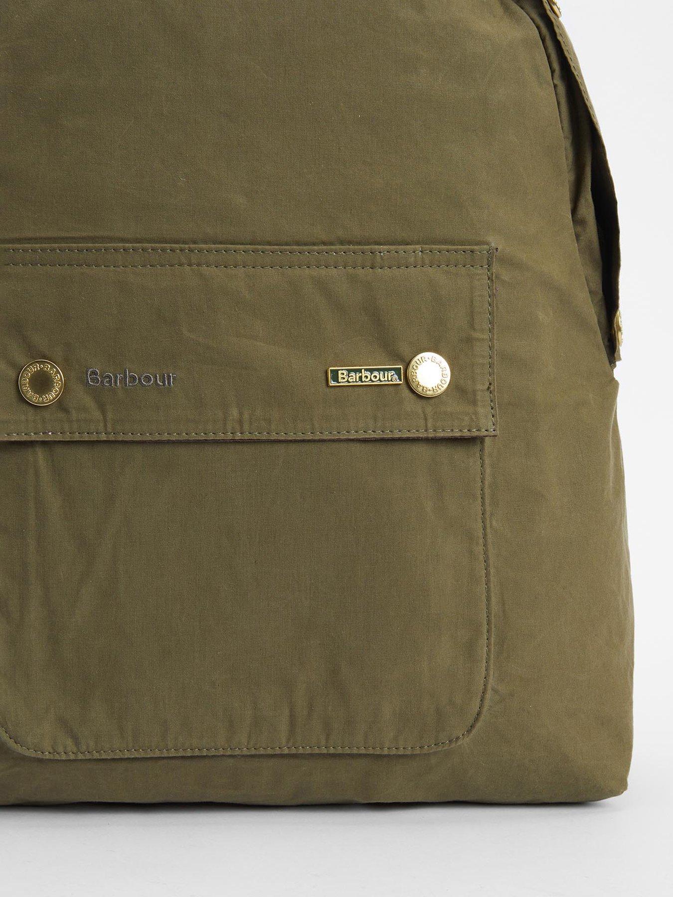 Image 4 of 5 of Barbour Transport Backpack Bag - Dark Green