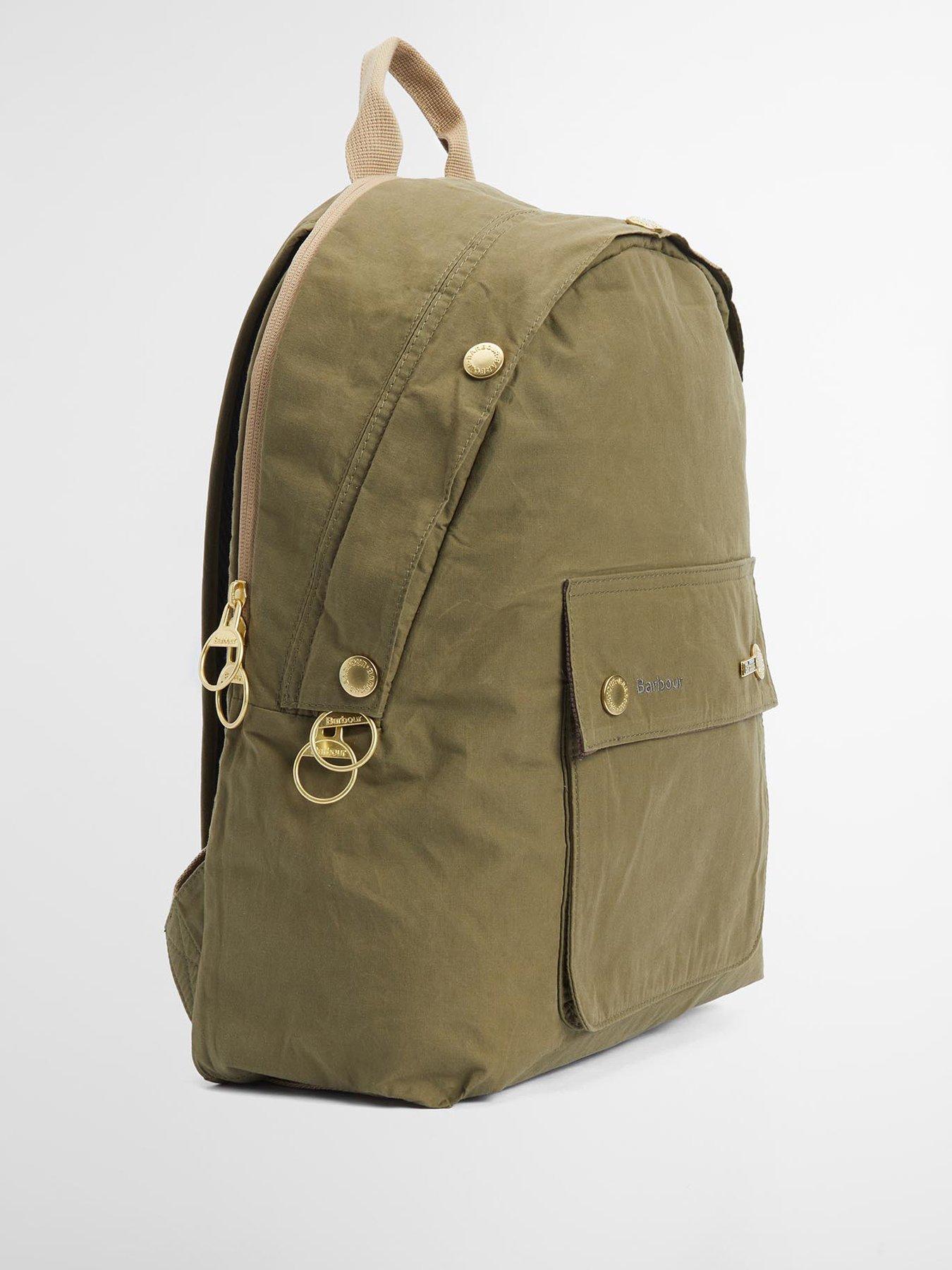 Image 5 of 5 of Barbour Transport Backpack Bag - Dark Green