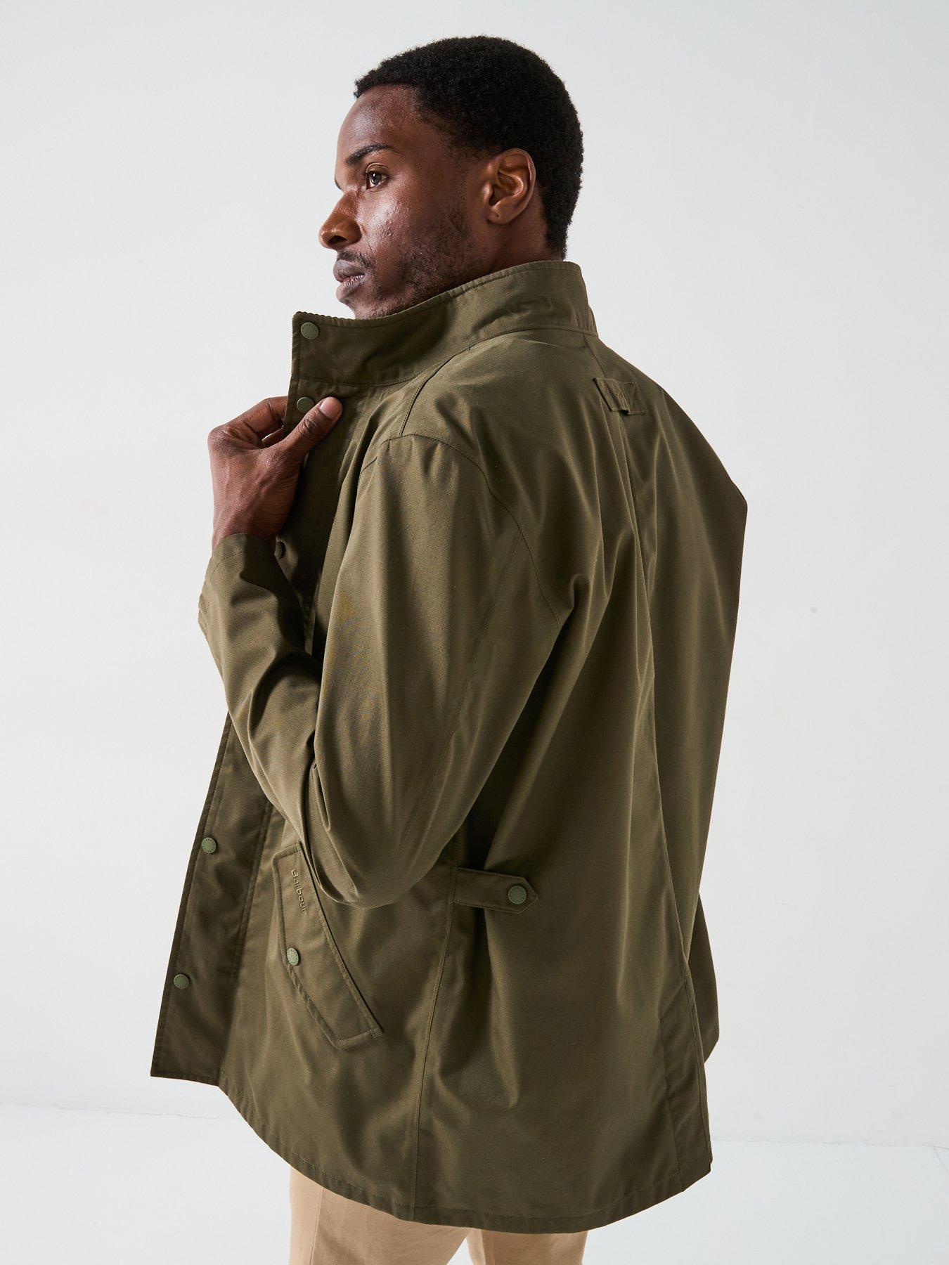 Image 2 of 6 of Barbour City Chelsea Waterproof Jacket - Dark Green
