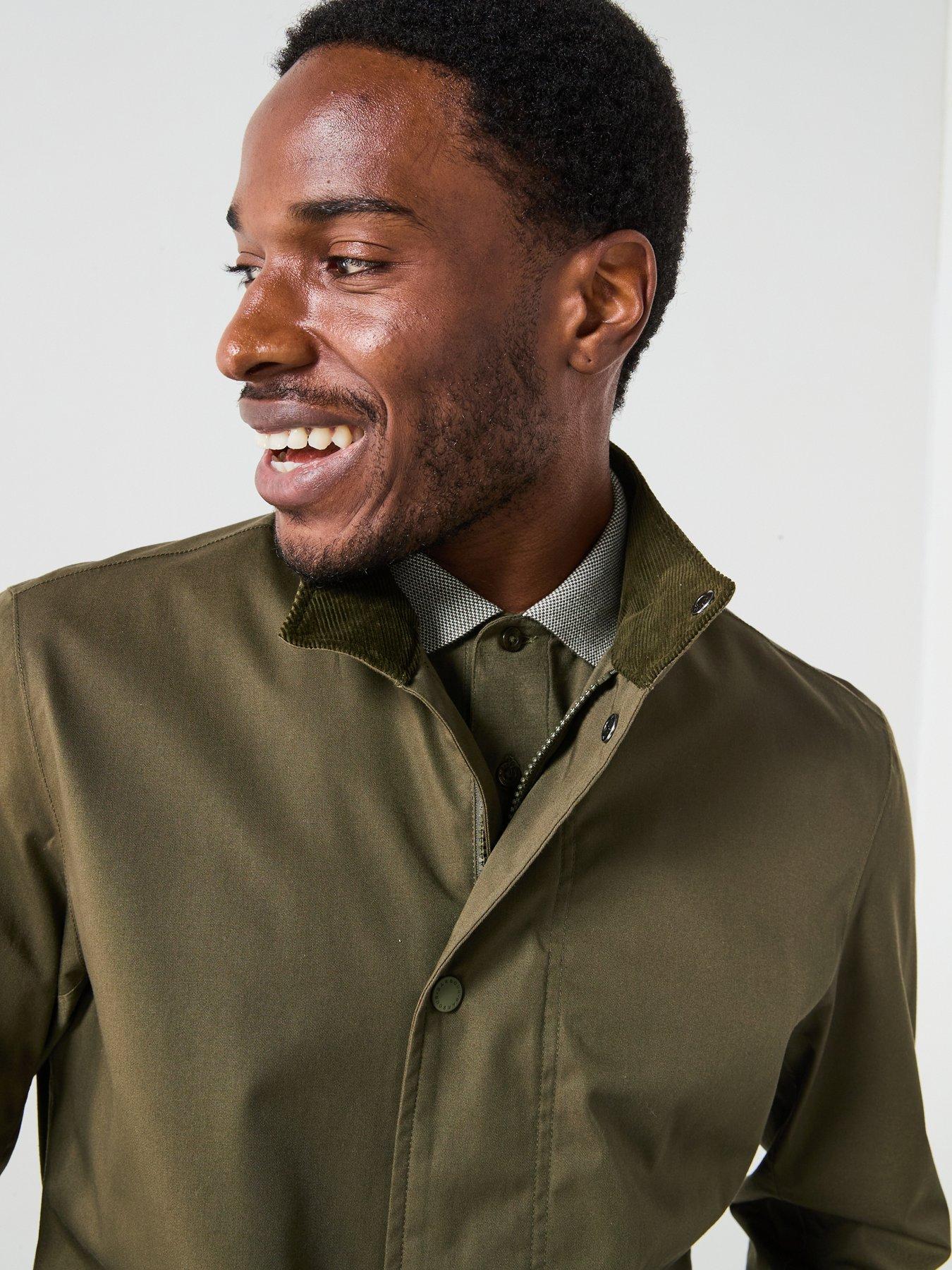 Image 4 of 6 of Barbour City Chelsea Waterproof Jacket - Dark Green