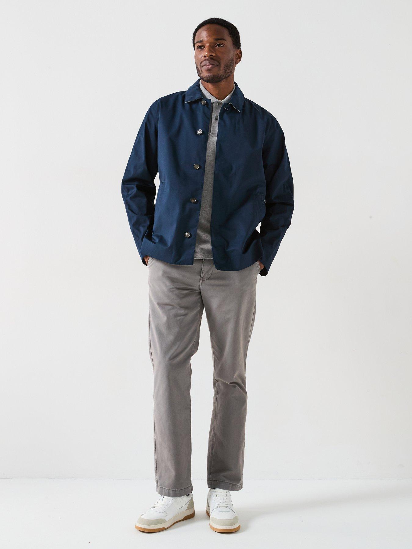 Barbour Short Rokig Waterproof Jacket Navy Very