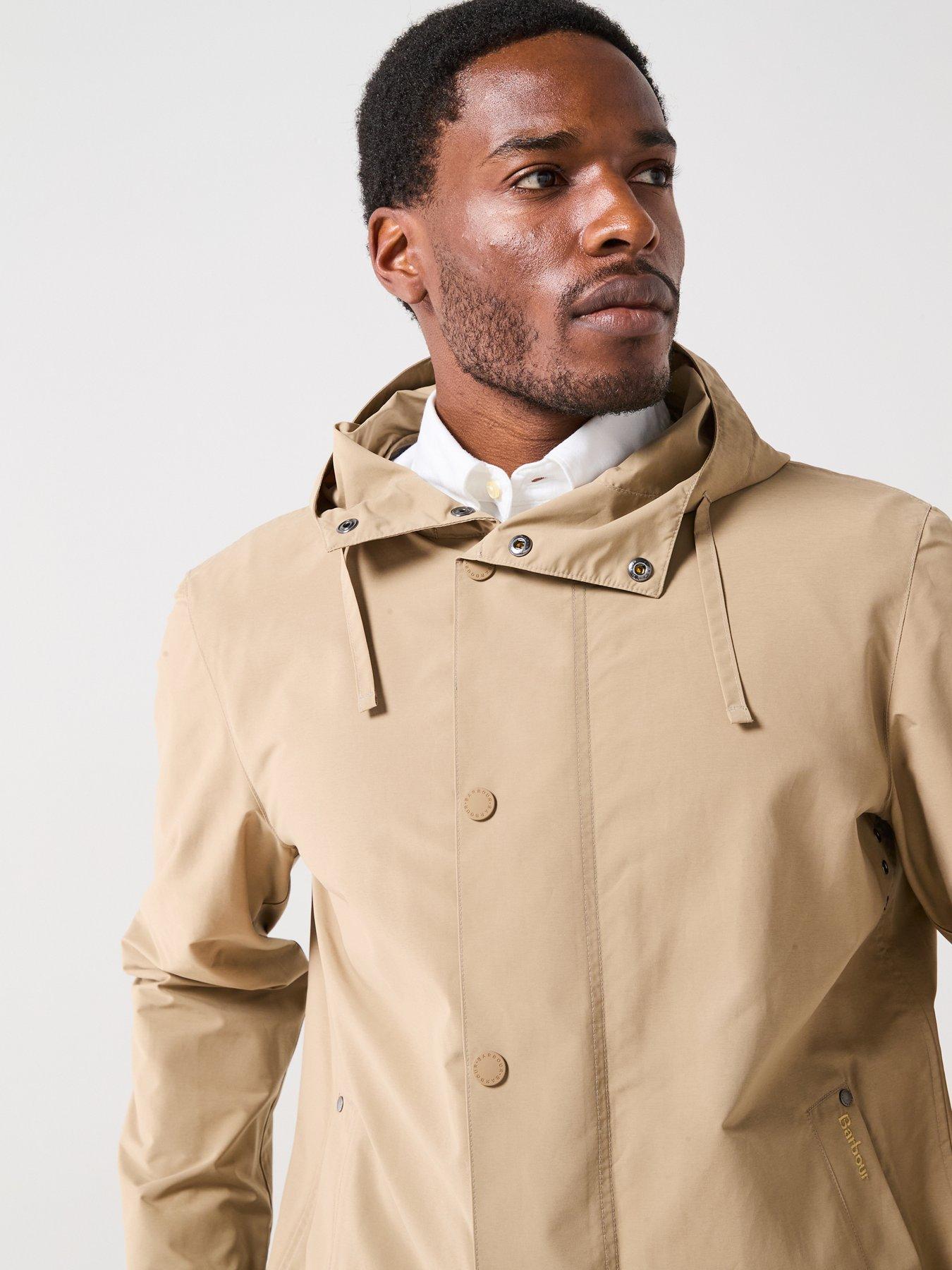 Image 4 of 6 of Barbour Quay Showerproof Jacket - Dark Brown