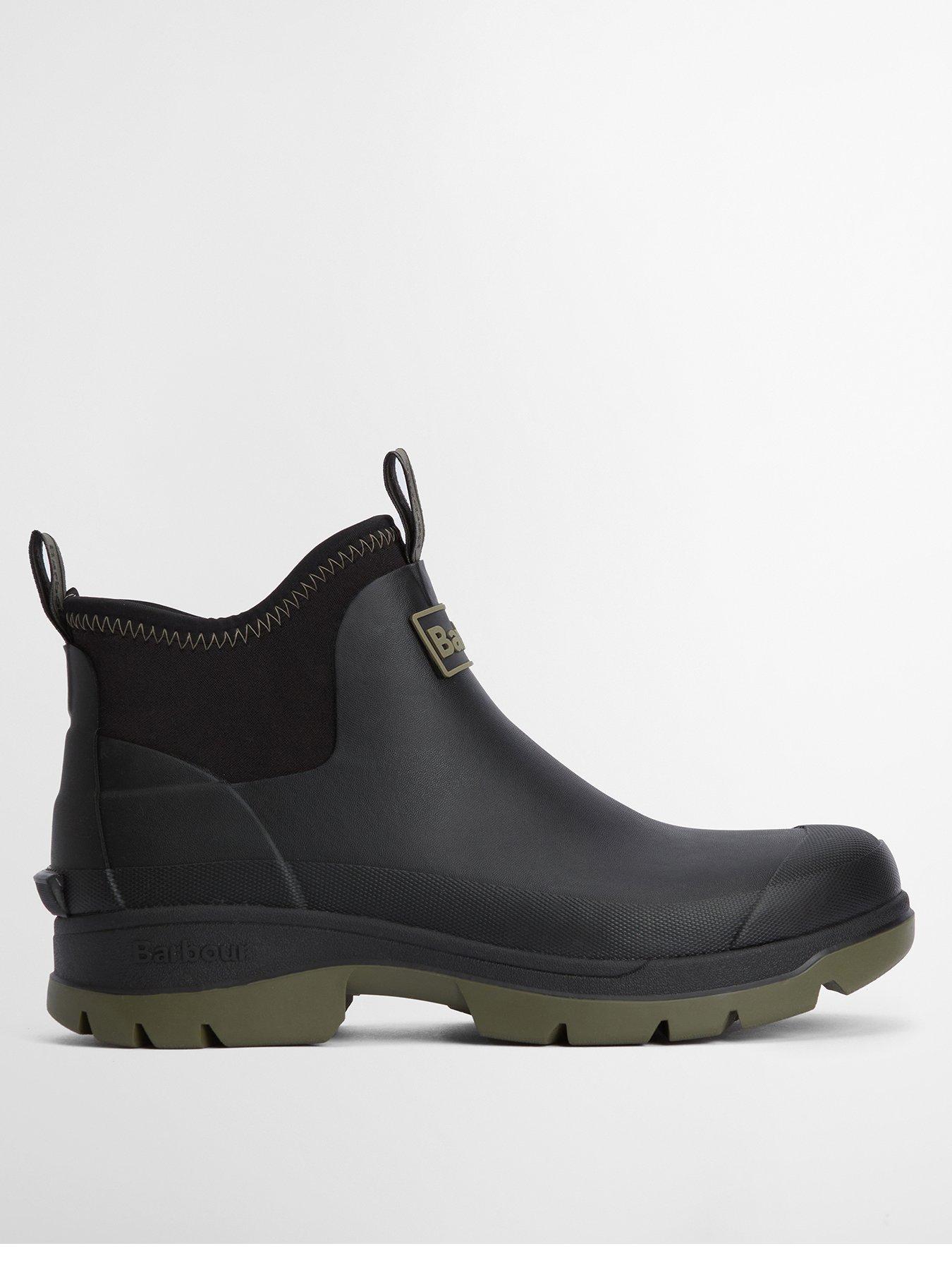 Image 1 of 6 of Barbour Ridge Ankle Wellington Boot - Black