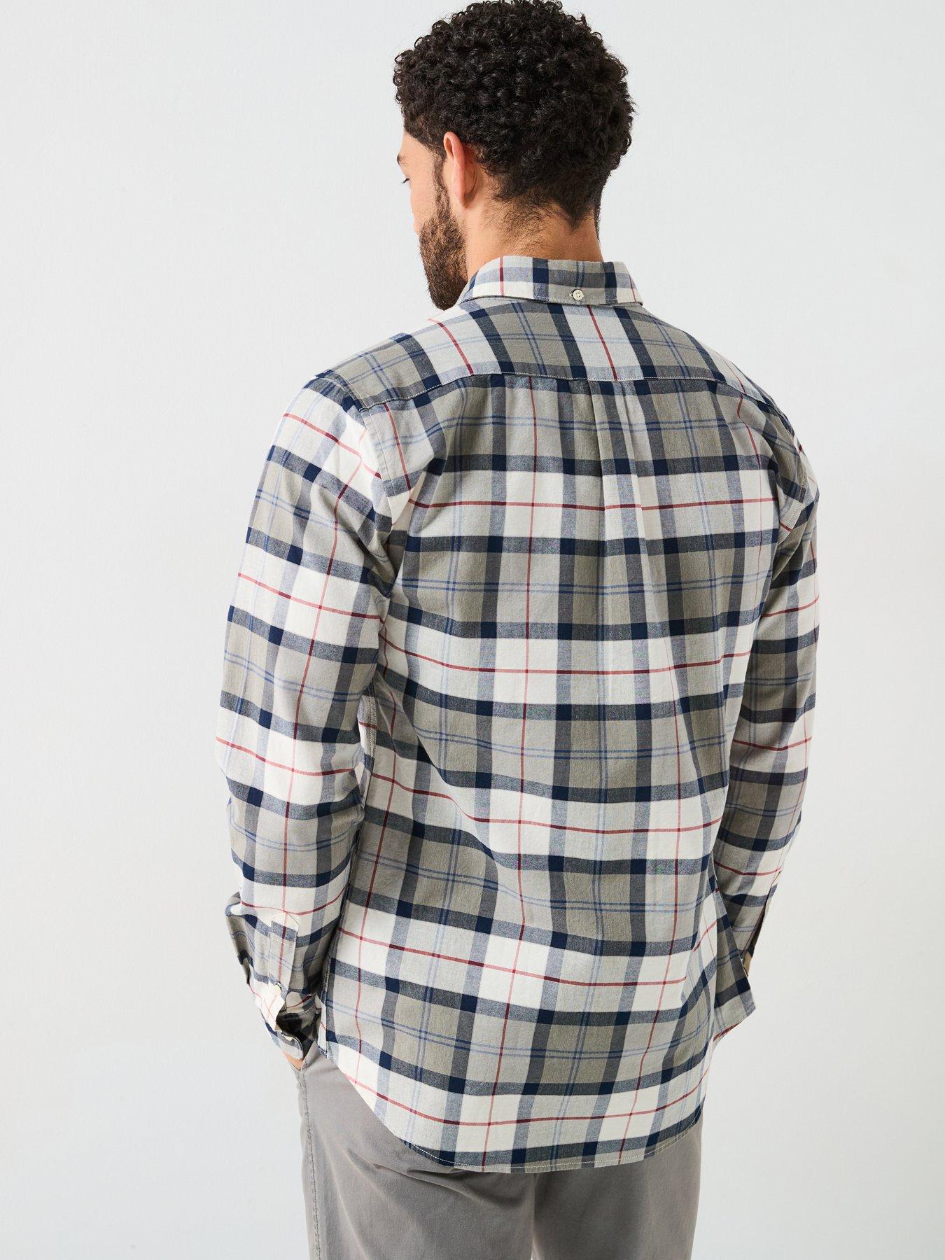 Image 2 of 4 of Barbour Lewis Tailored Long Sleeve Check Shirt - Multi