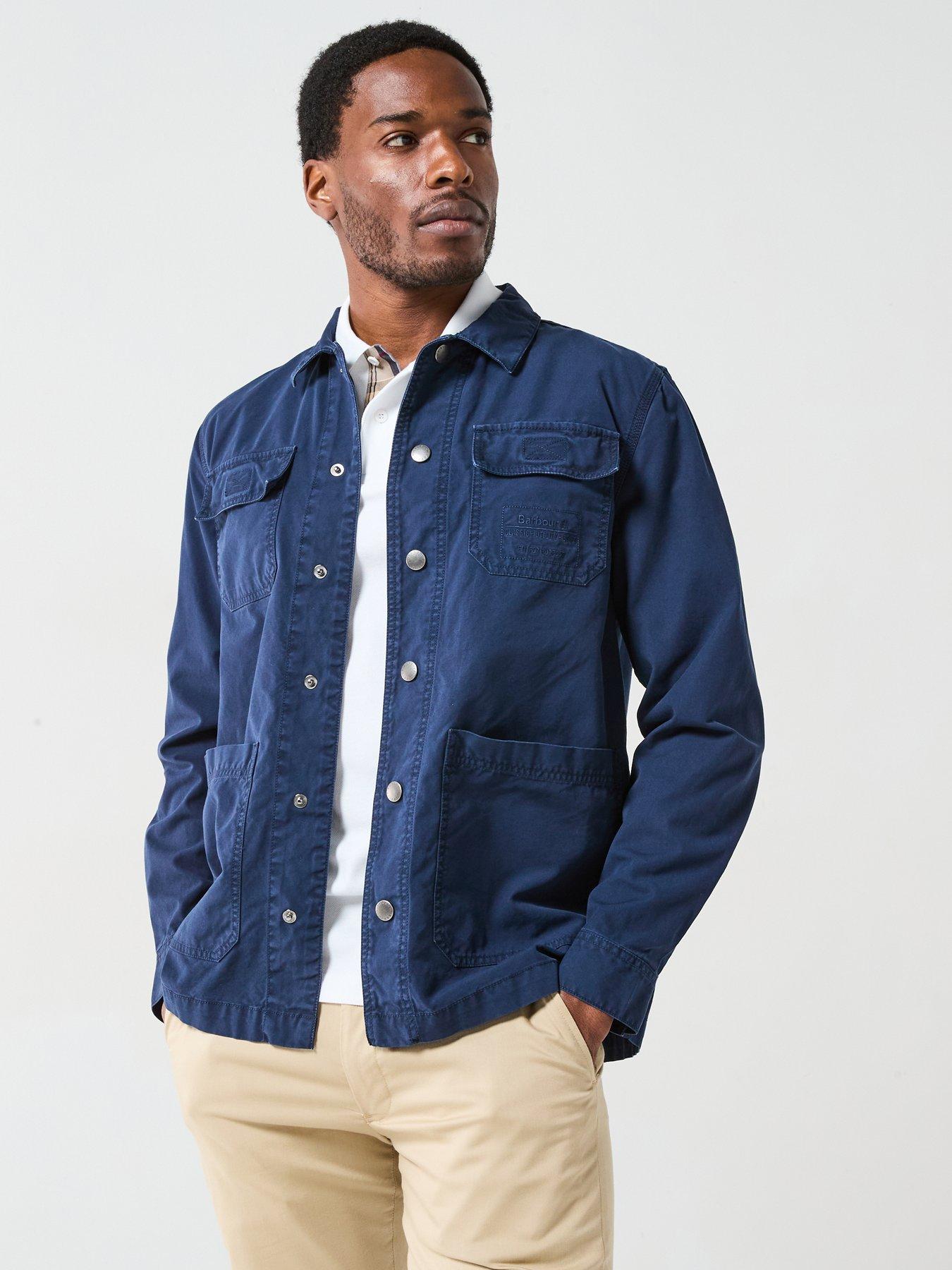 undefined Grindle Relaxed Overshirt - Navy