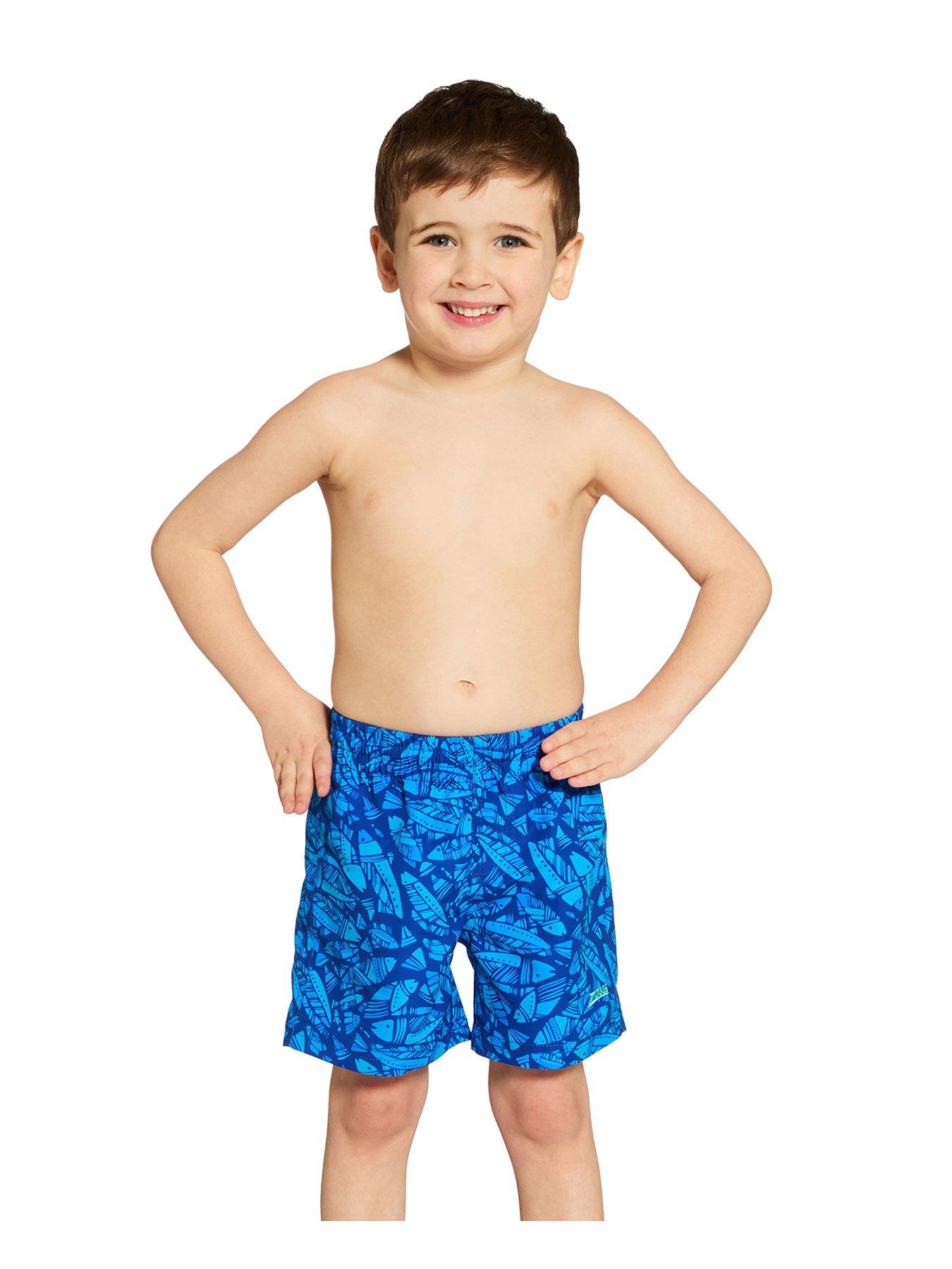 Image 1 of 3 of Zoggs Kids Boys Finley Watershorts - Blue