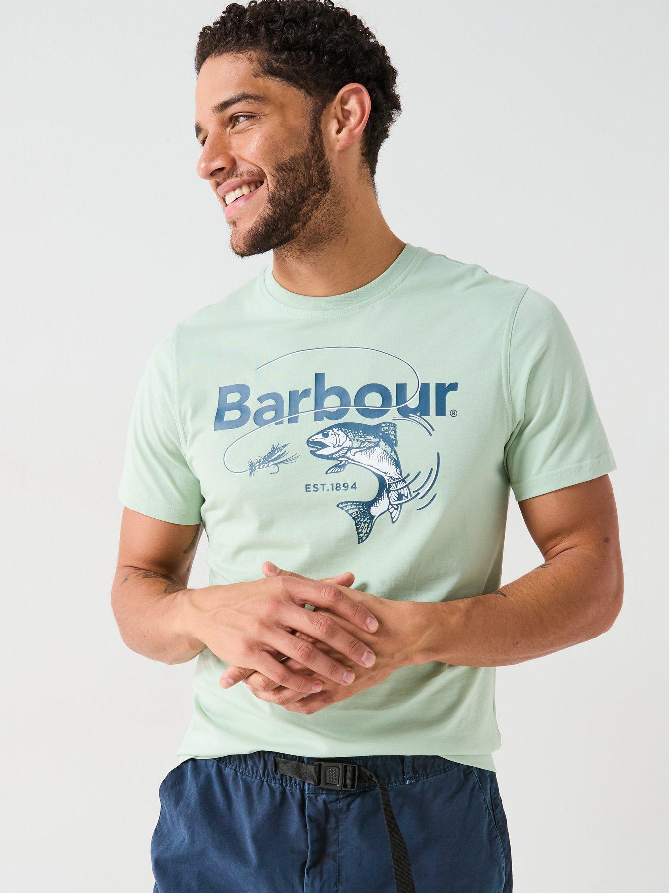 Image 4 of 5 of Barbour Lydd Graphic T-Shirt - Light Green