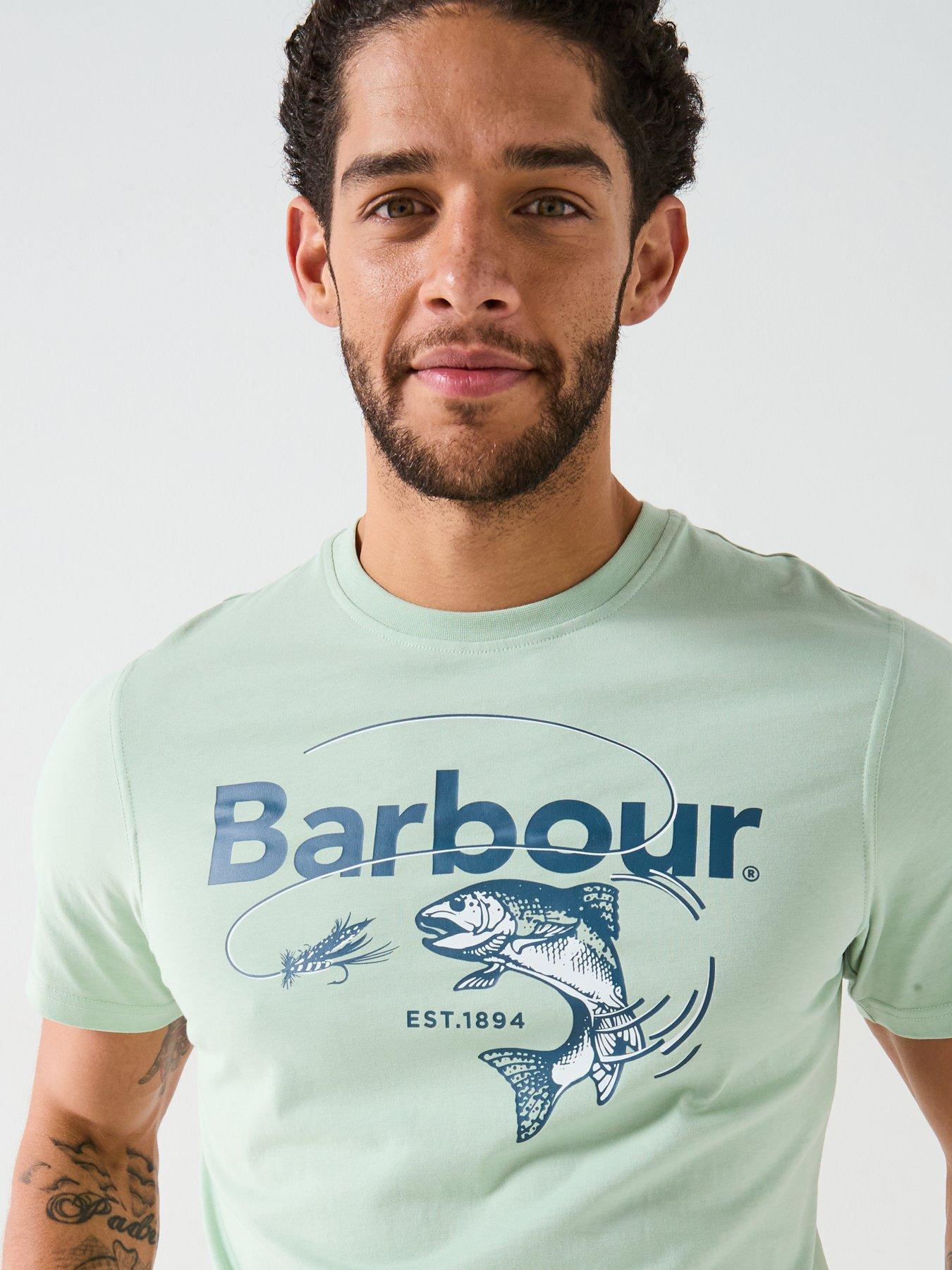 Image 5 of 5 of Barbour Lydd Graphic T-Shirt - Light Green