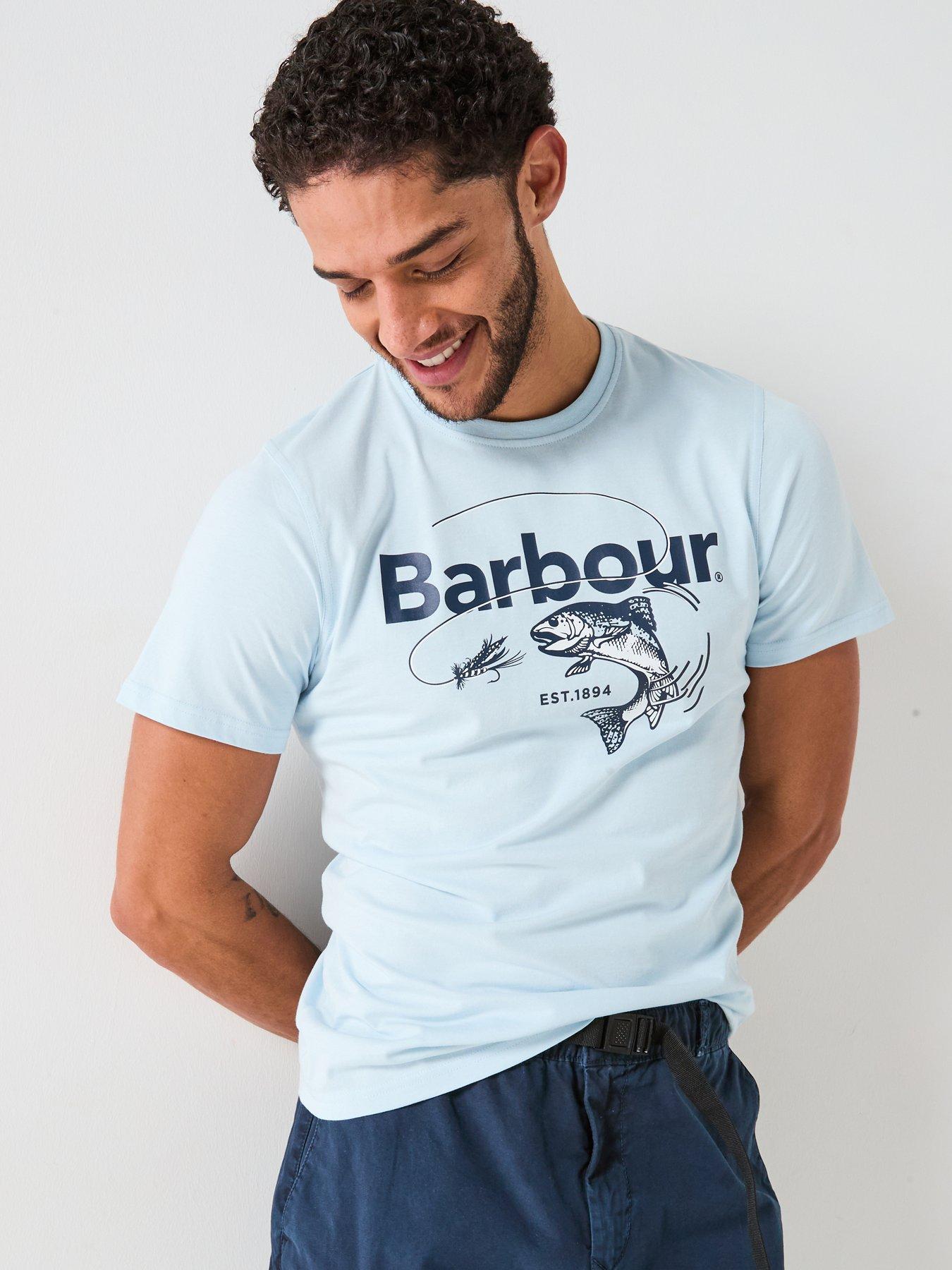 undefined Lydd Graphic T-Shirt - Light Blue