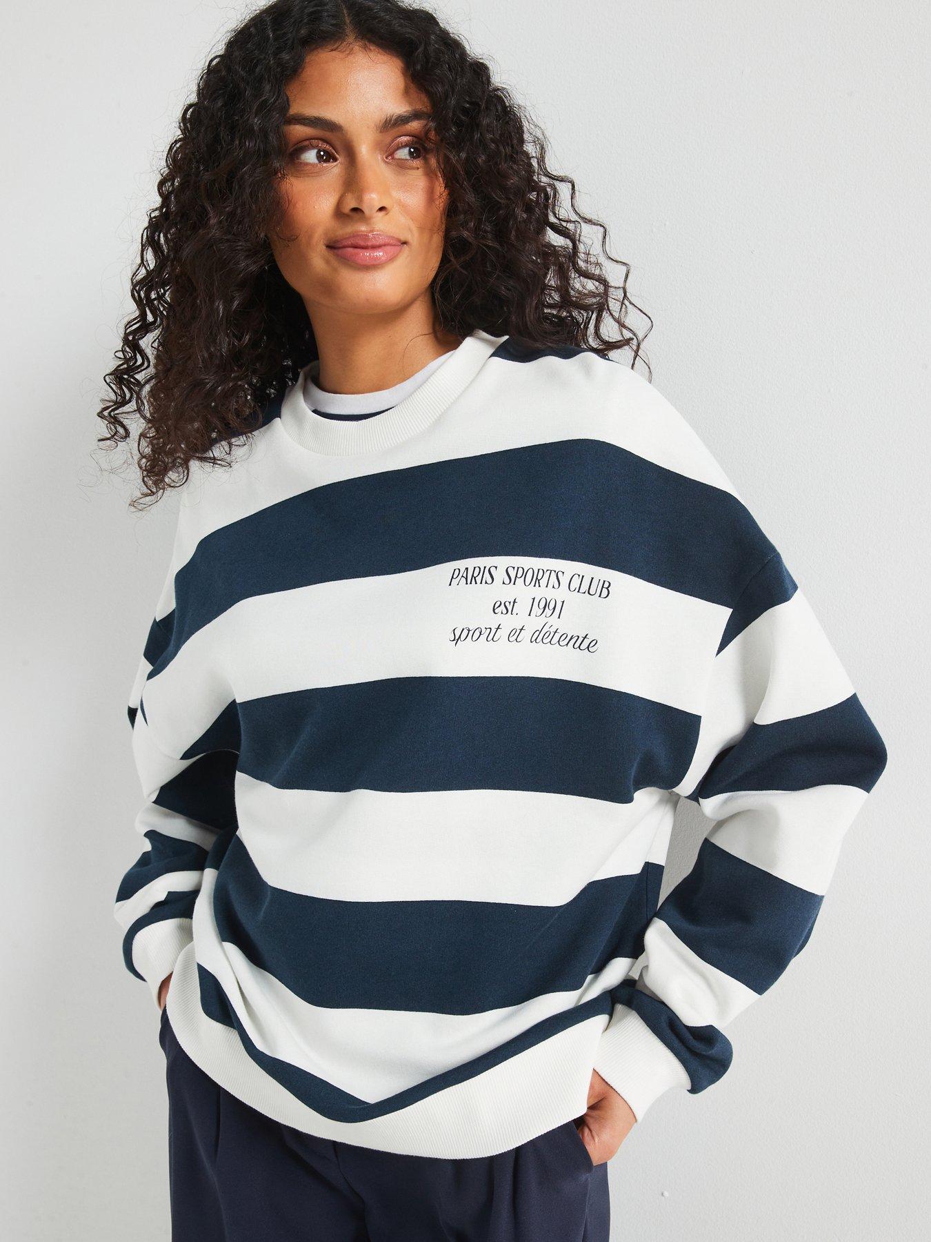 Image 1 of 6 of V by Very Oversized Graphic Sweatshirt - Multi