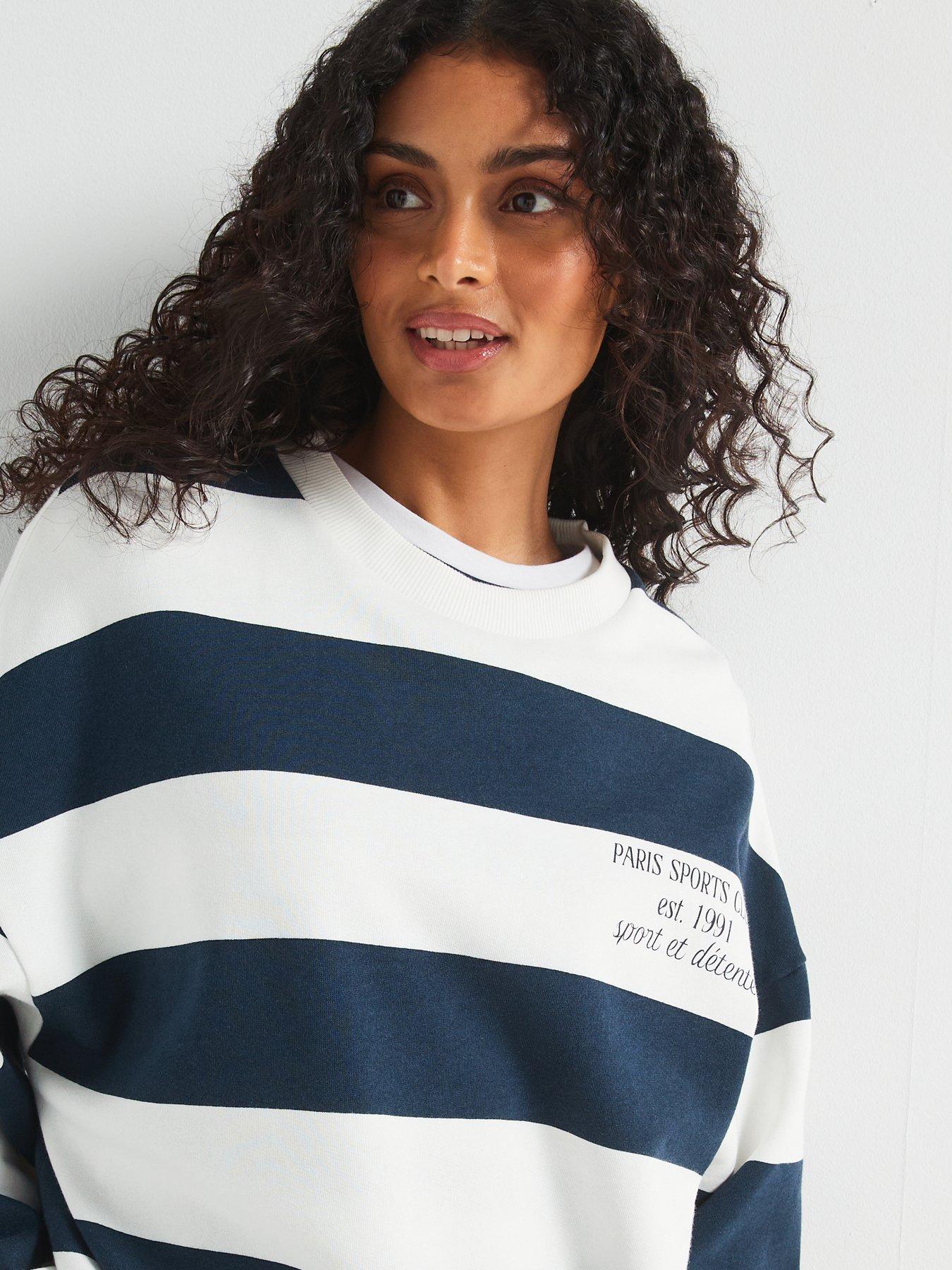 Image 4 of 6 of V by Very Oversized Graphic Sweatshirt - Multi