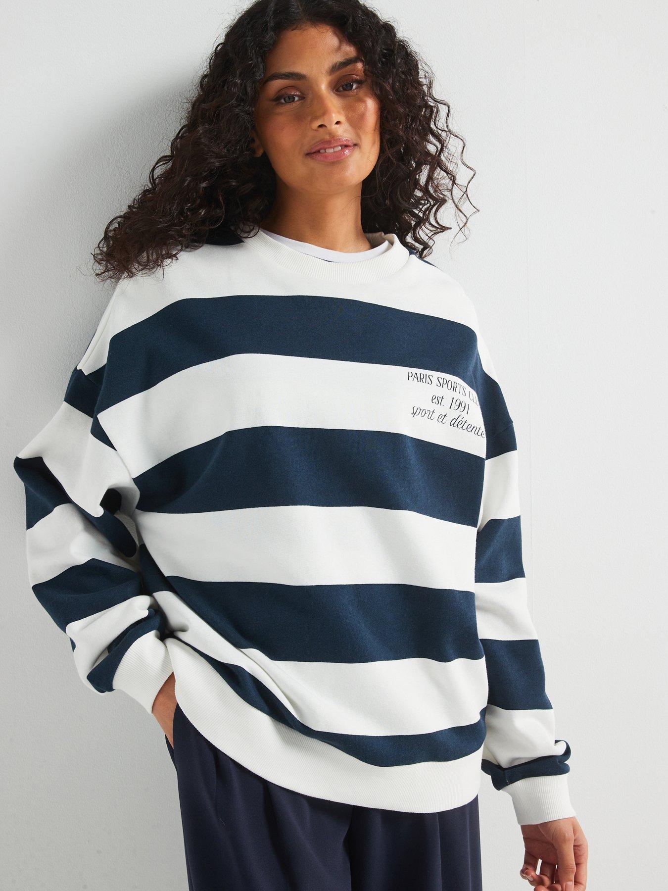 Image 5 of 6 of V by Very Oversized Graphic Sweatshirt - Multi