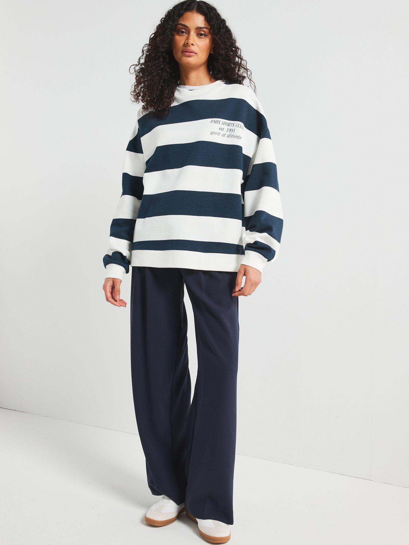 Image 6 of 6 of V by Very Oversized Graphic Sweatshirt - Multi