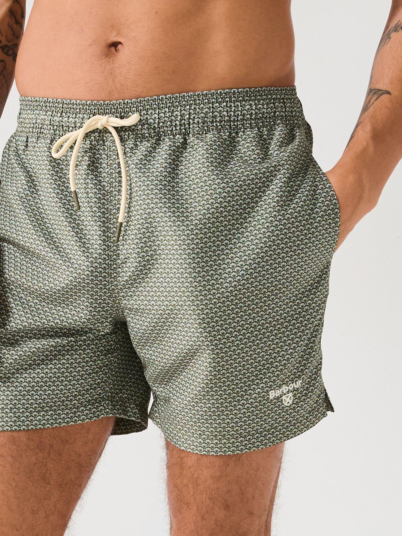 Image 4 of 4 of Barbour Shell Swim Short - Dark Green