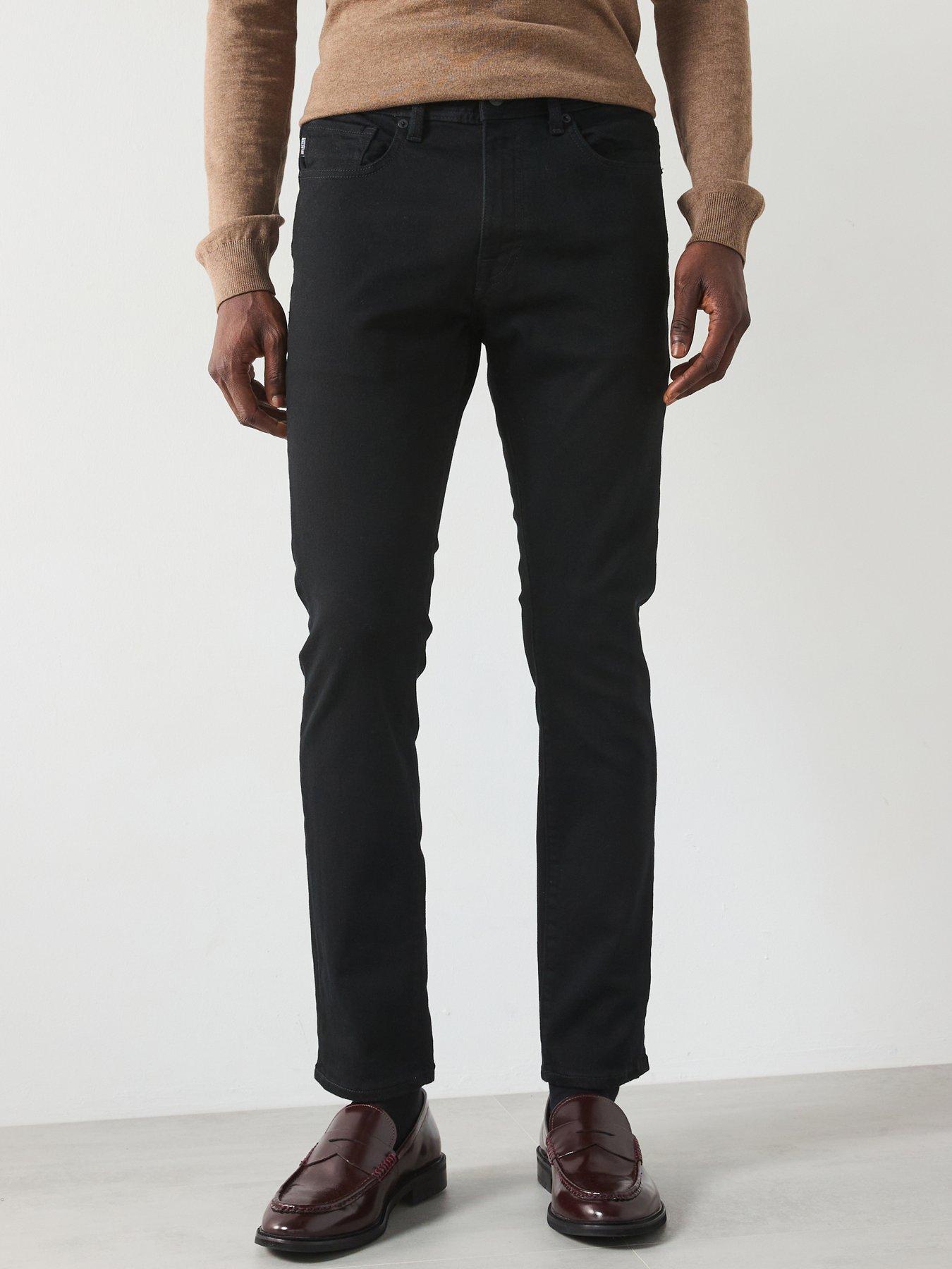 undefined Leon Slim Fit Jeans - Black