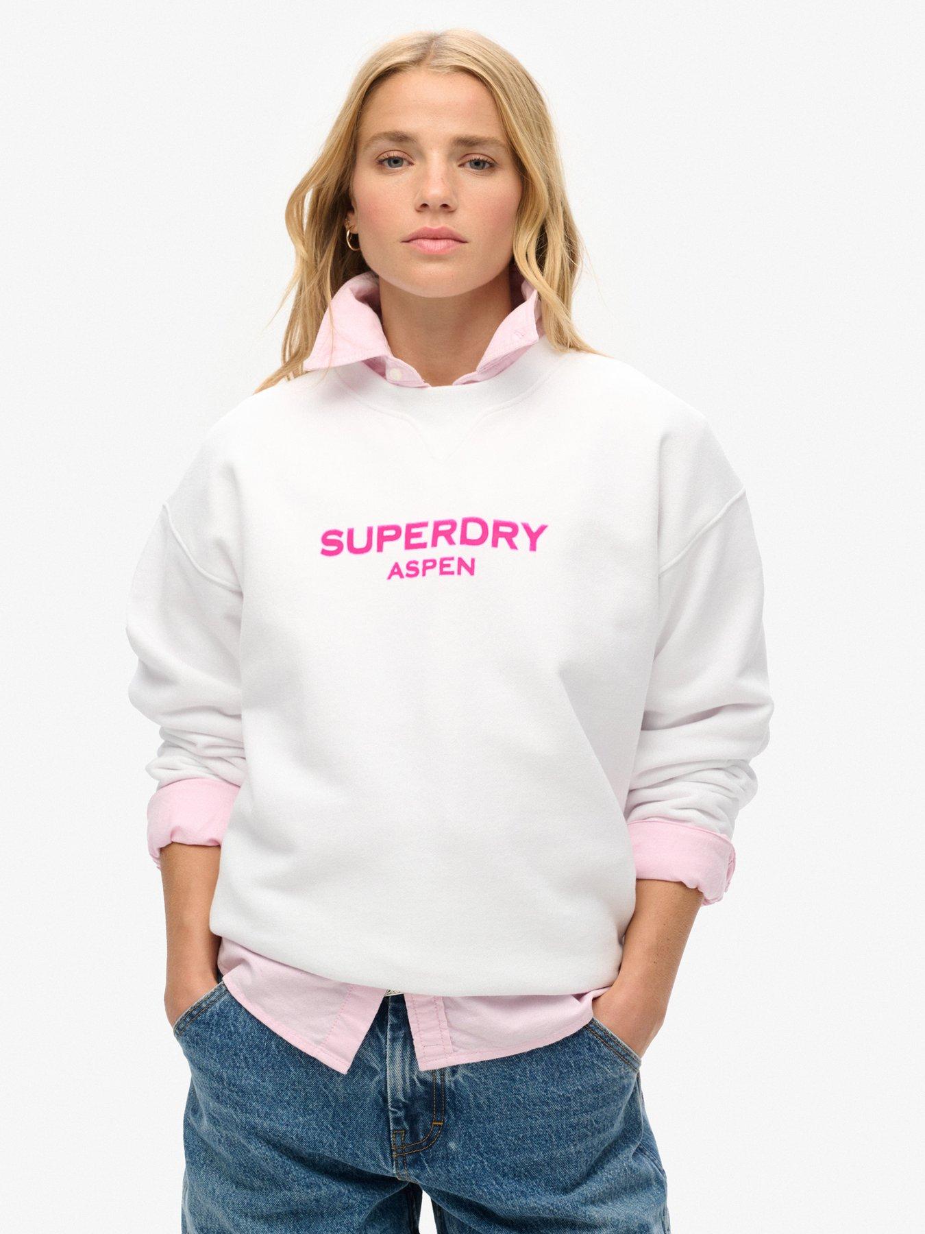 undefined Sport Luxe Loose Sweatshirt - White