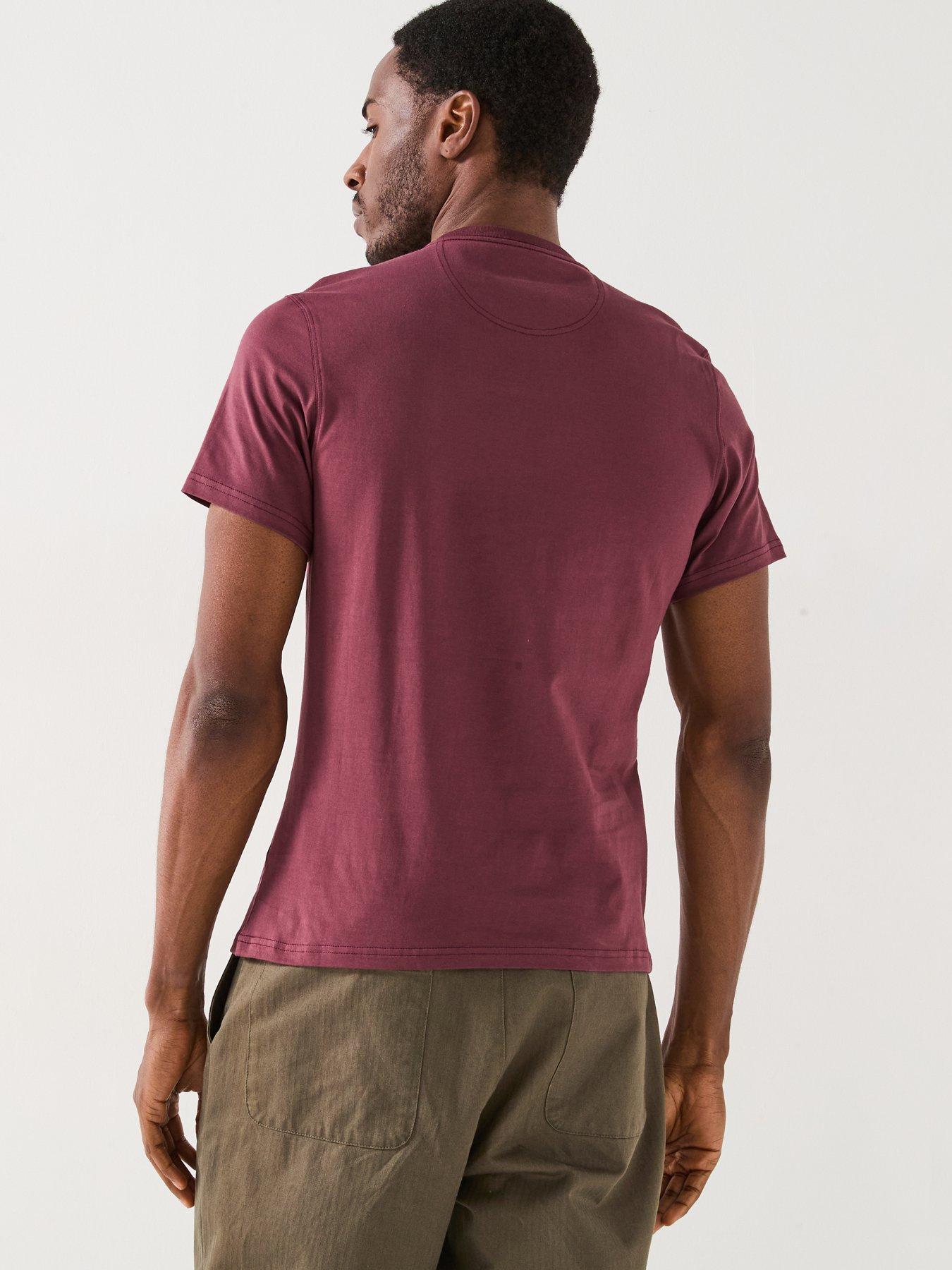 Image 2 of 5 of Barbour Preppy Small Logo T-Shirt - Dark Purple