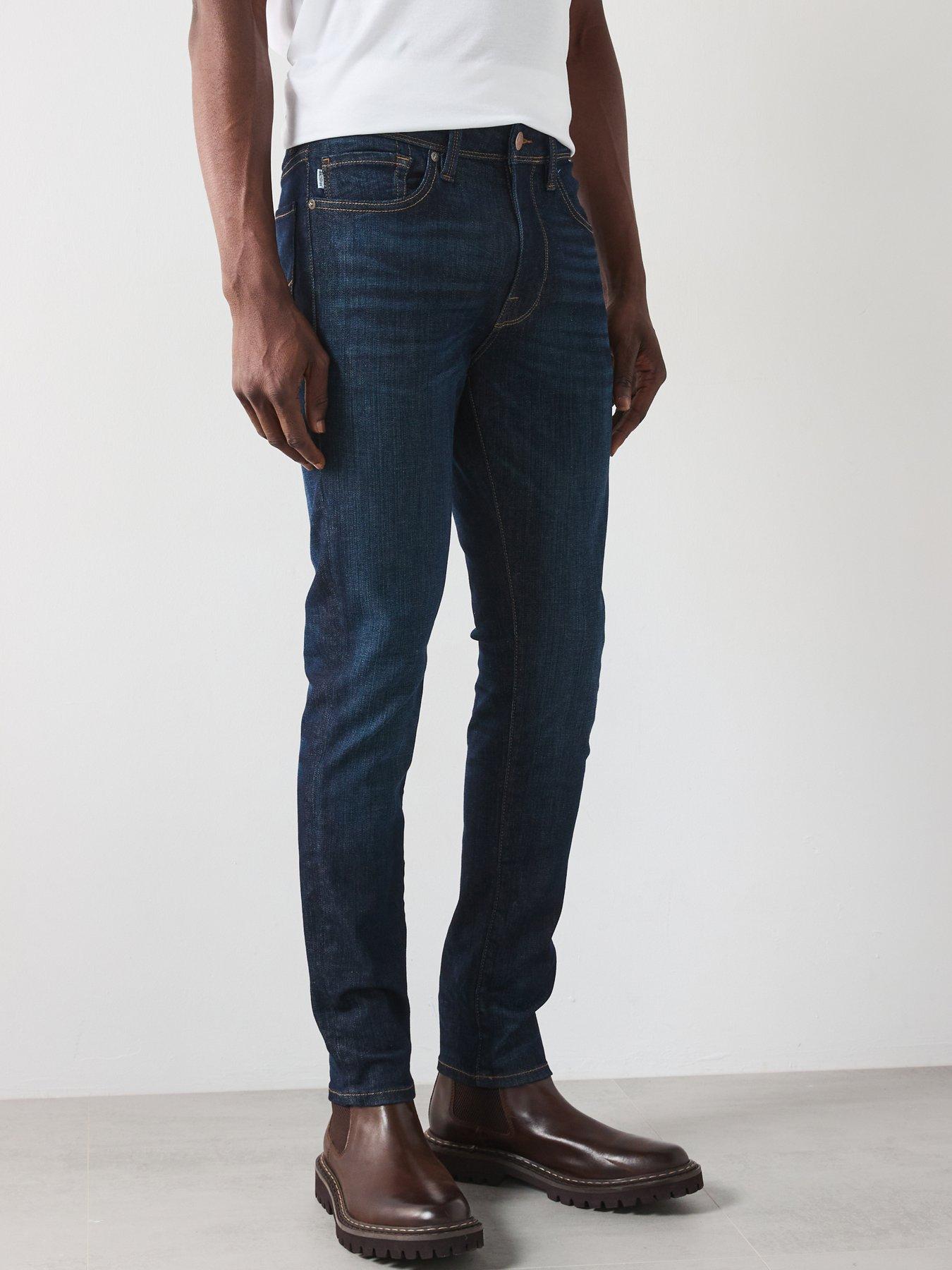 undefined Leon Slim Fit Jeans - Dark Blue