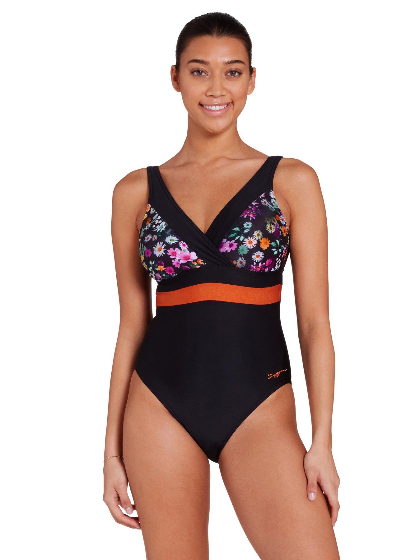undefined Women's Dream Square Back Swimsuit - Black