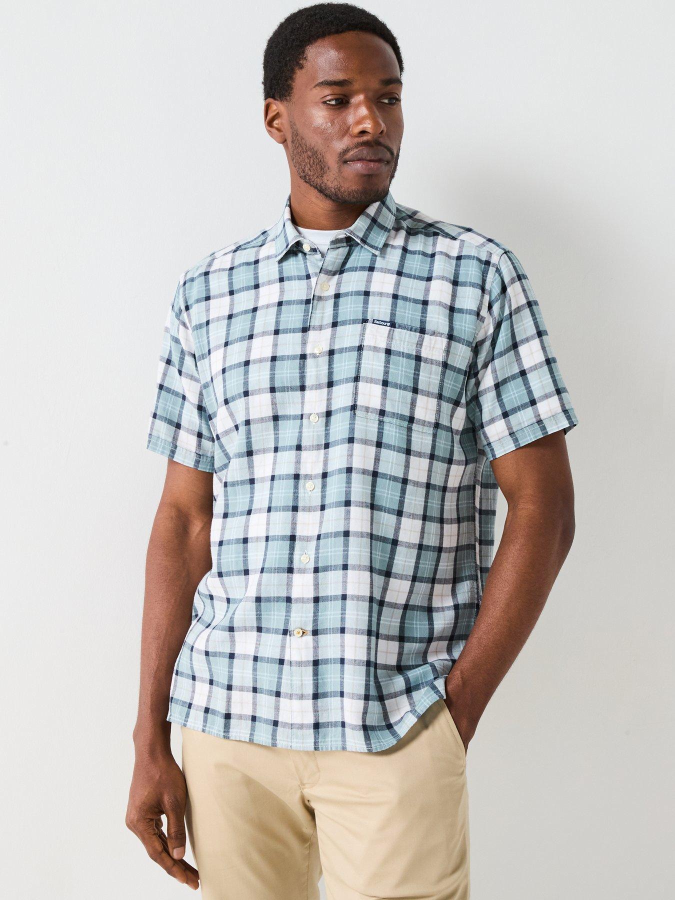 undefined Midfield Tartan Short Sleeve Shirt - Multi