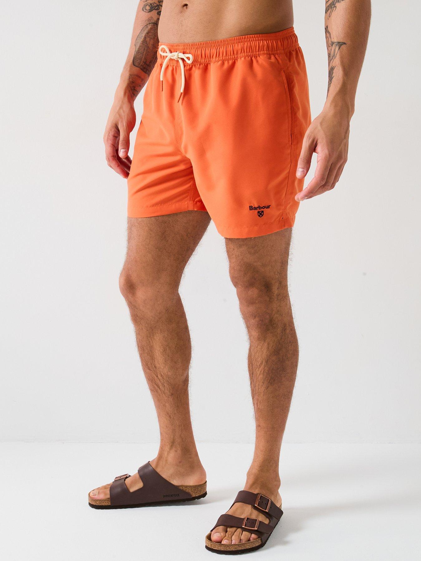 undefined Staple Logo 5' Swim Short - Bright Red