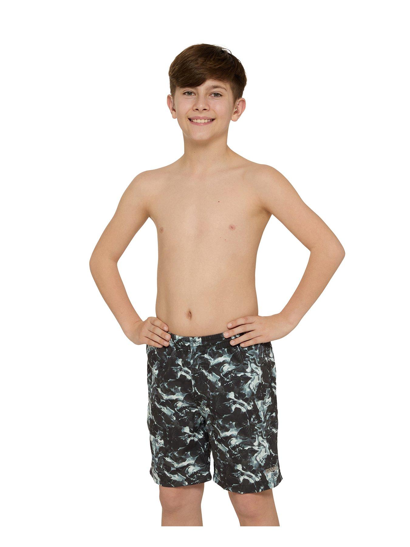 Zoggs: Junior Boys Hydro 15Inch Shorts - Black