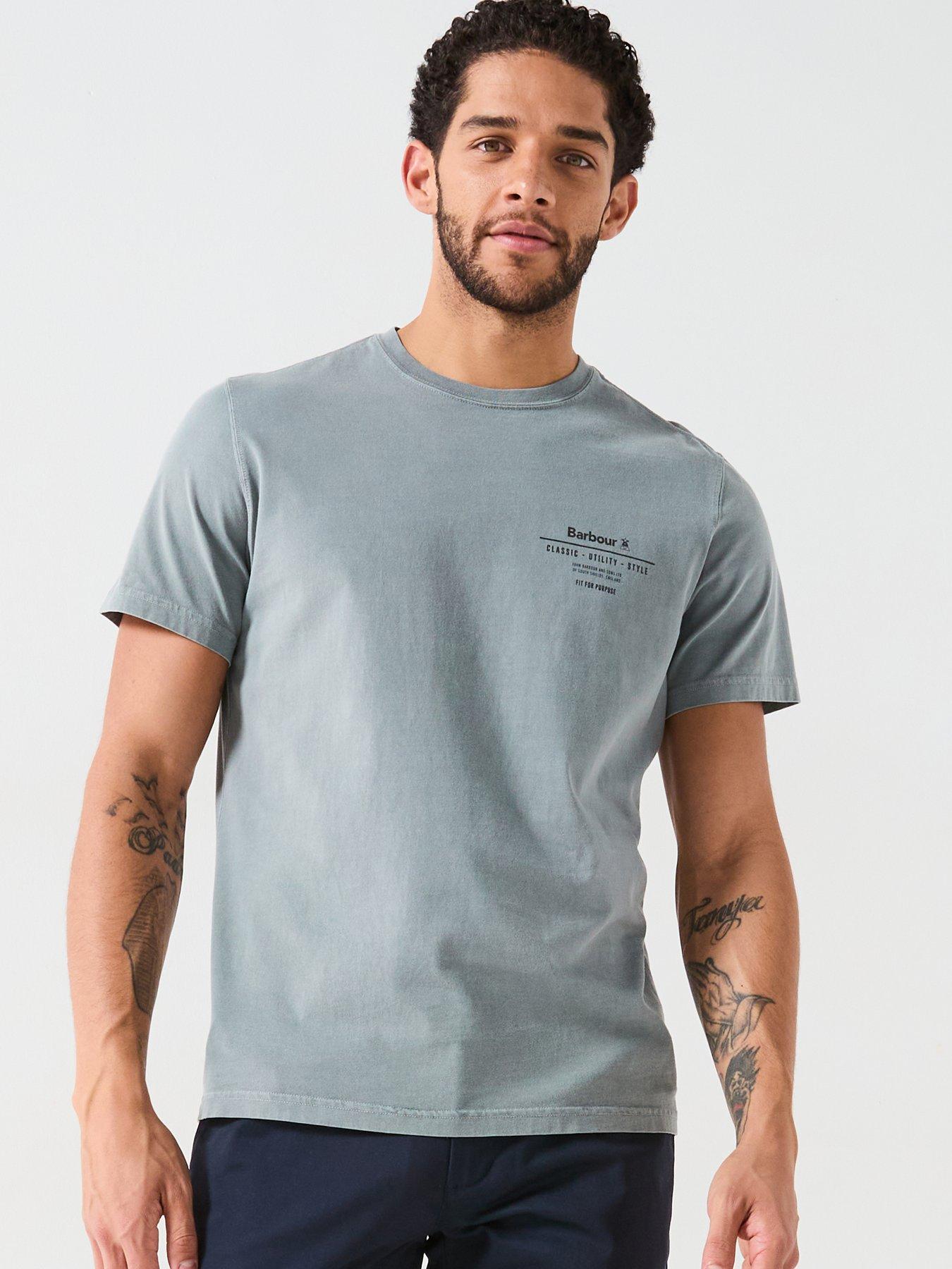 undefined Hickling Tailored Fit T-Shirt - Dark Grey