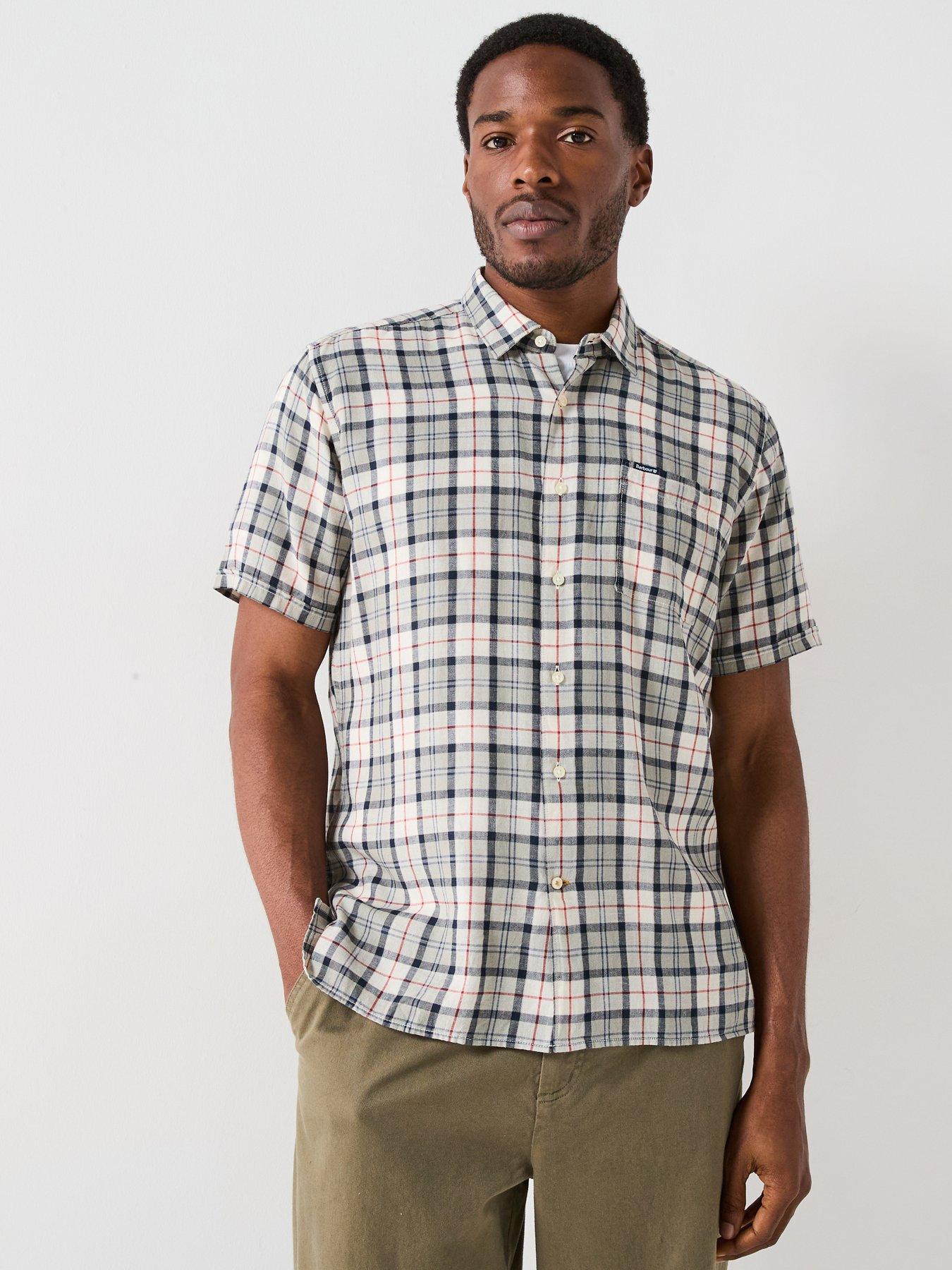 undefined Midfield Tartan Short Sleeve Shirt - Multi