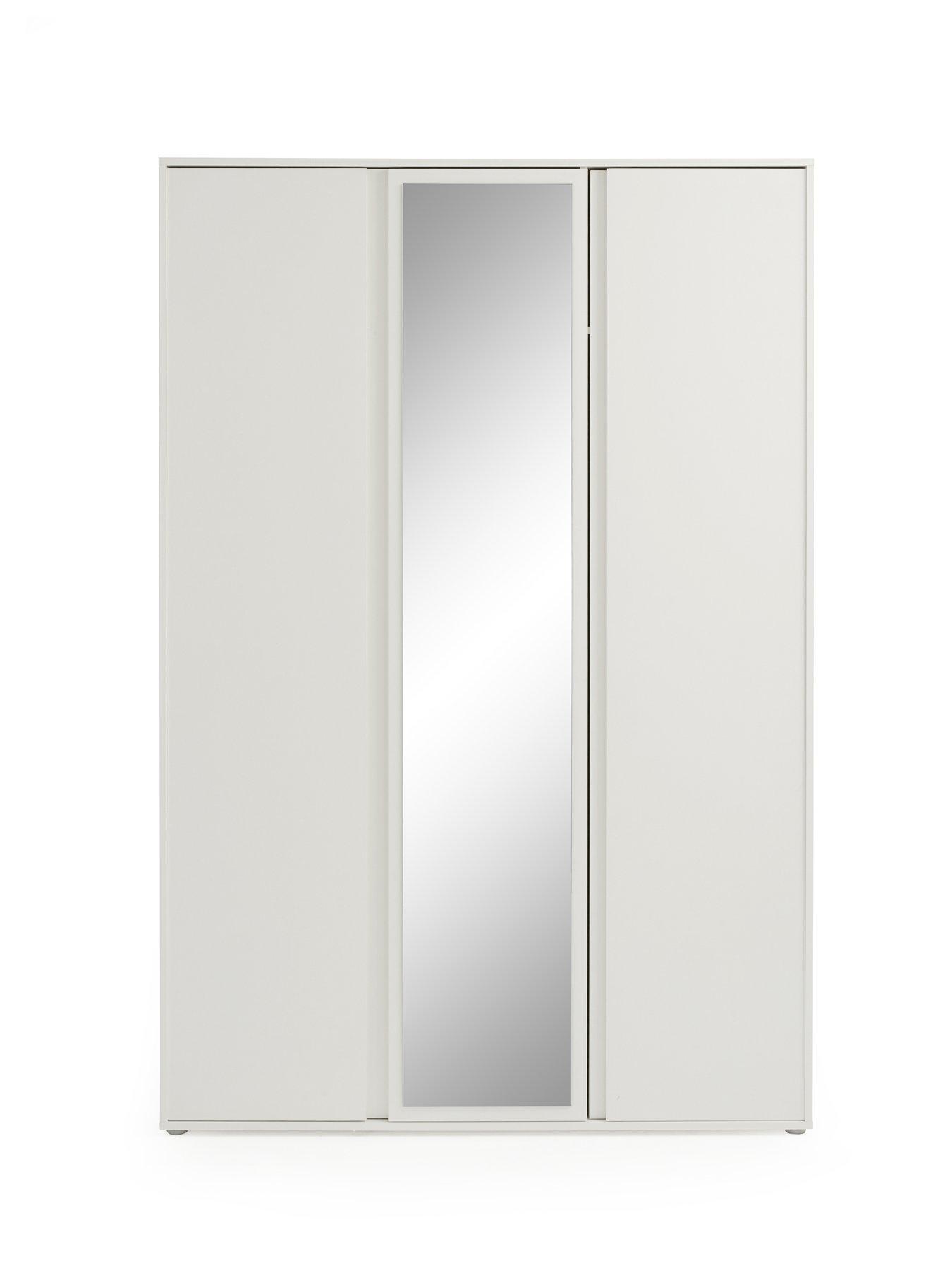 Image 4 of 6 of The Very Collection Lisson 3 Piece Package - 3 Door Wardrobe, 5 Drawer Chest and 2 Drawer&nbsp;Bedside Chest&nbsp;- FSC&reg; Certified