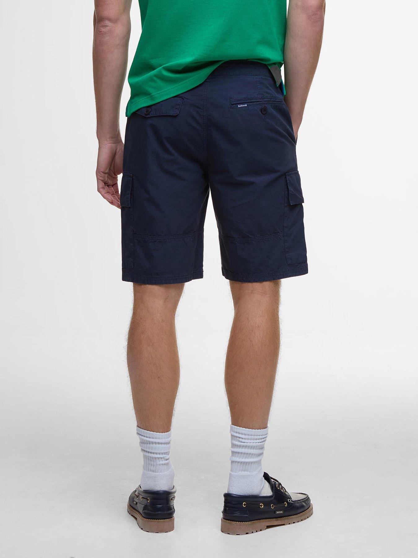 Image 2 of 4 of Barbour Ripstop Cargo Shorts - Navy