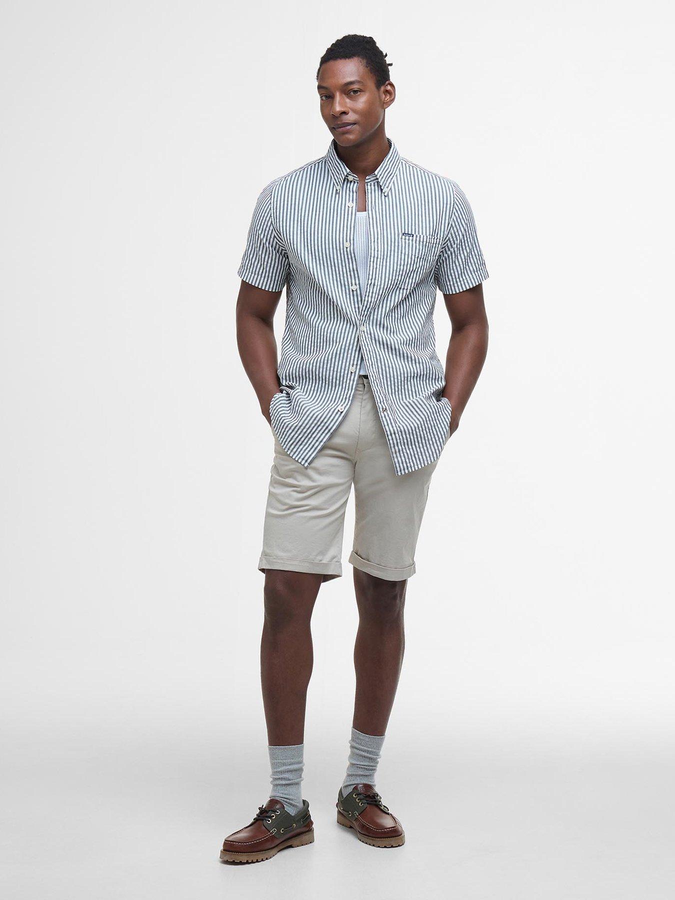 Image 1 of 5 of Barbour Smart Chino Shorts - beige