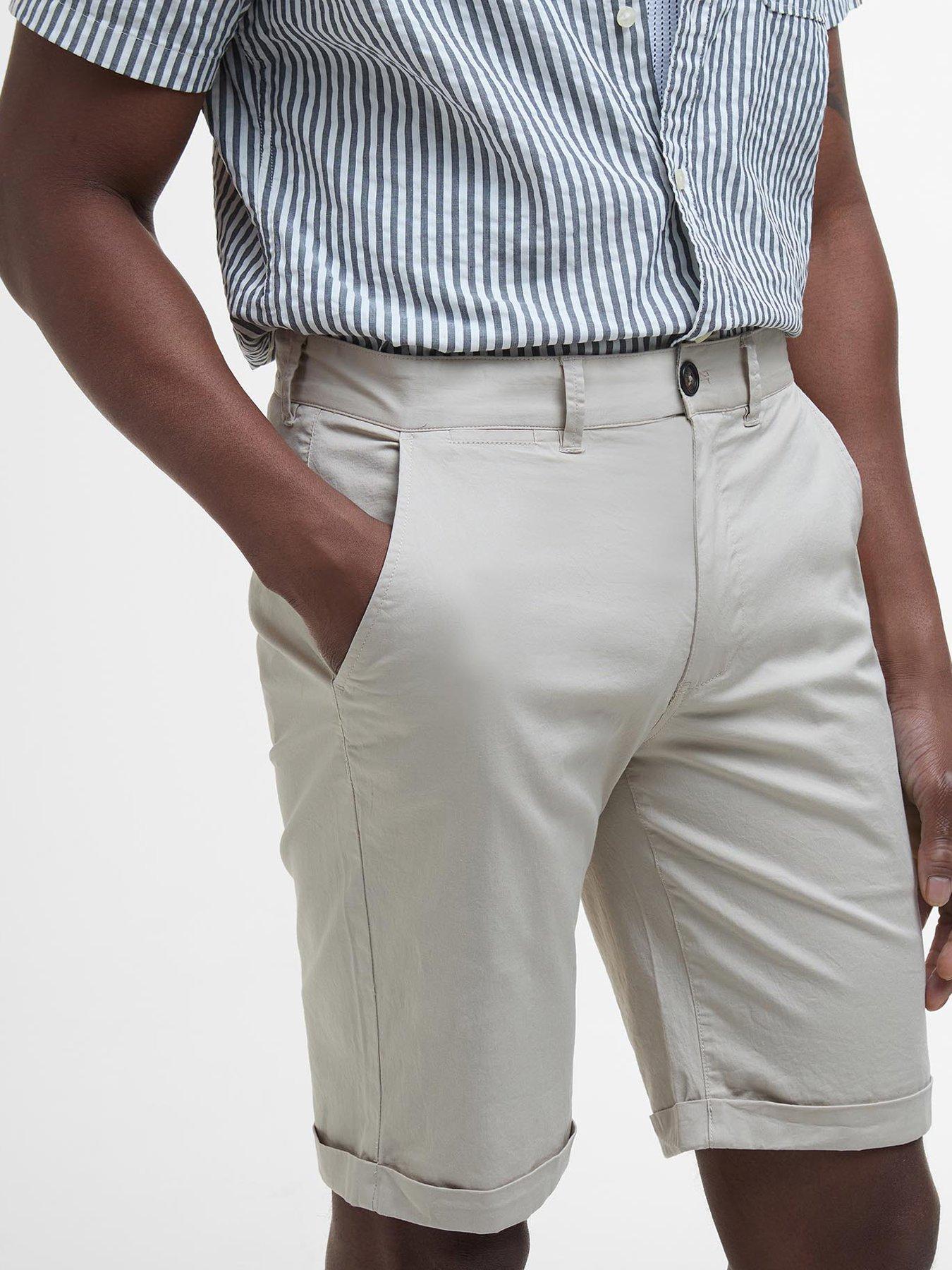 Image 4 of 5 of Barbour Smart Chino Shorts - beige
