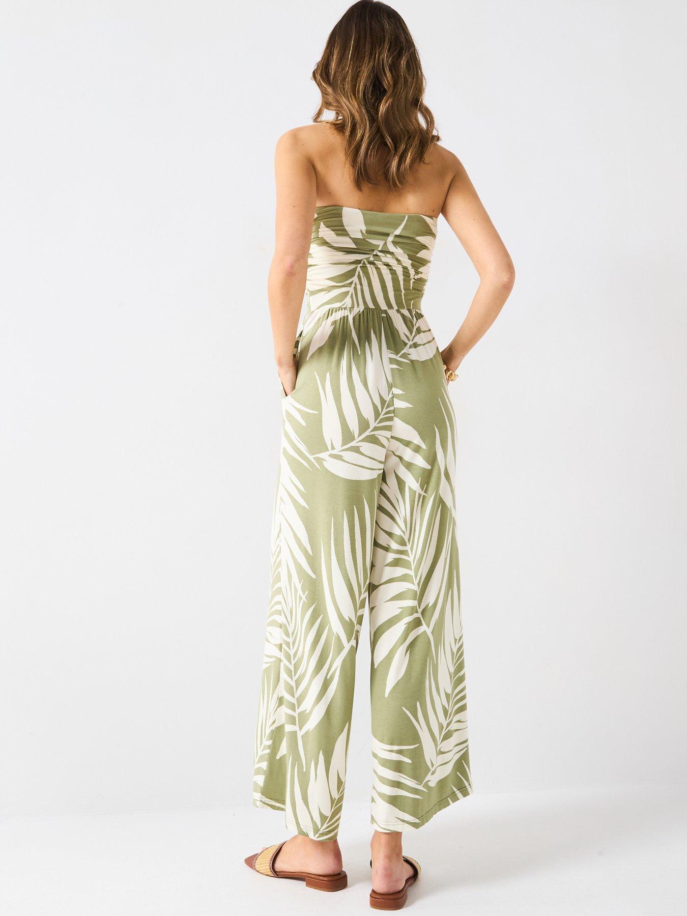 Image 2 of 6 of Everyday Bandeau Jumpsuit - Print