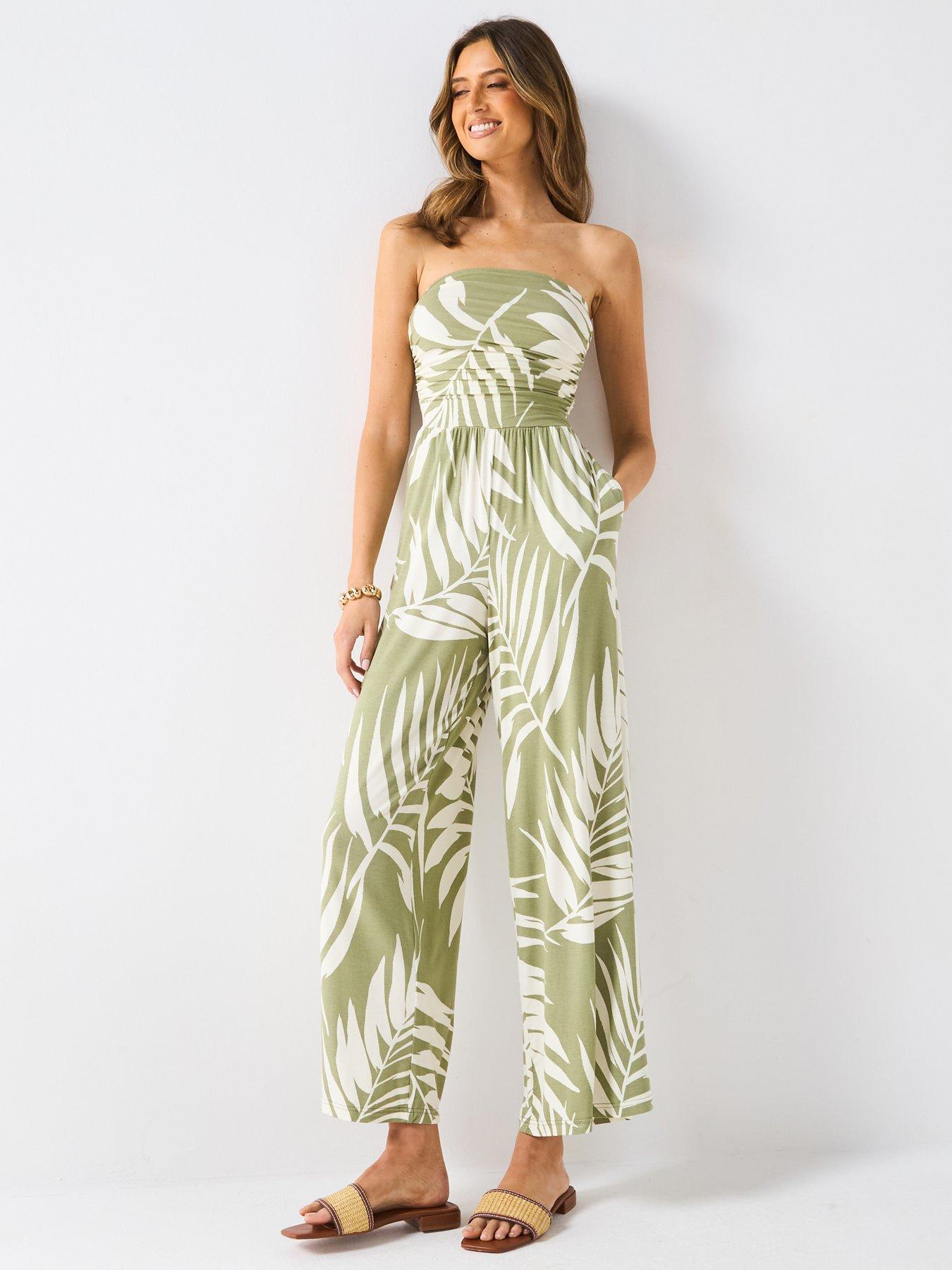 Image 6 of 6 of Everyday Bandeau Jumpsuit - Print