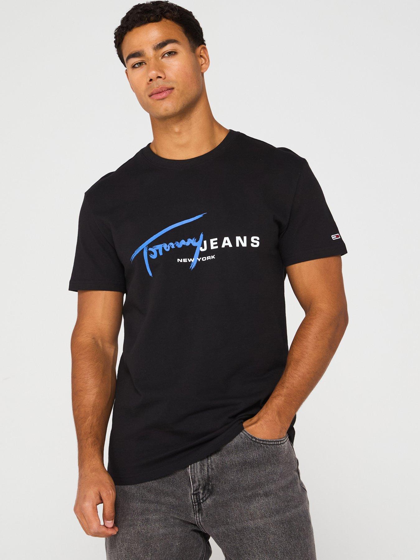 undefined Regular Signature Dna Logo T-Shirt - Black