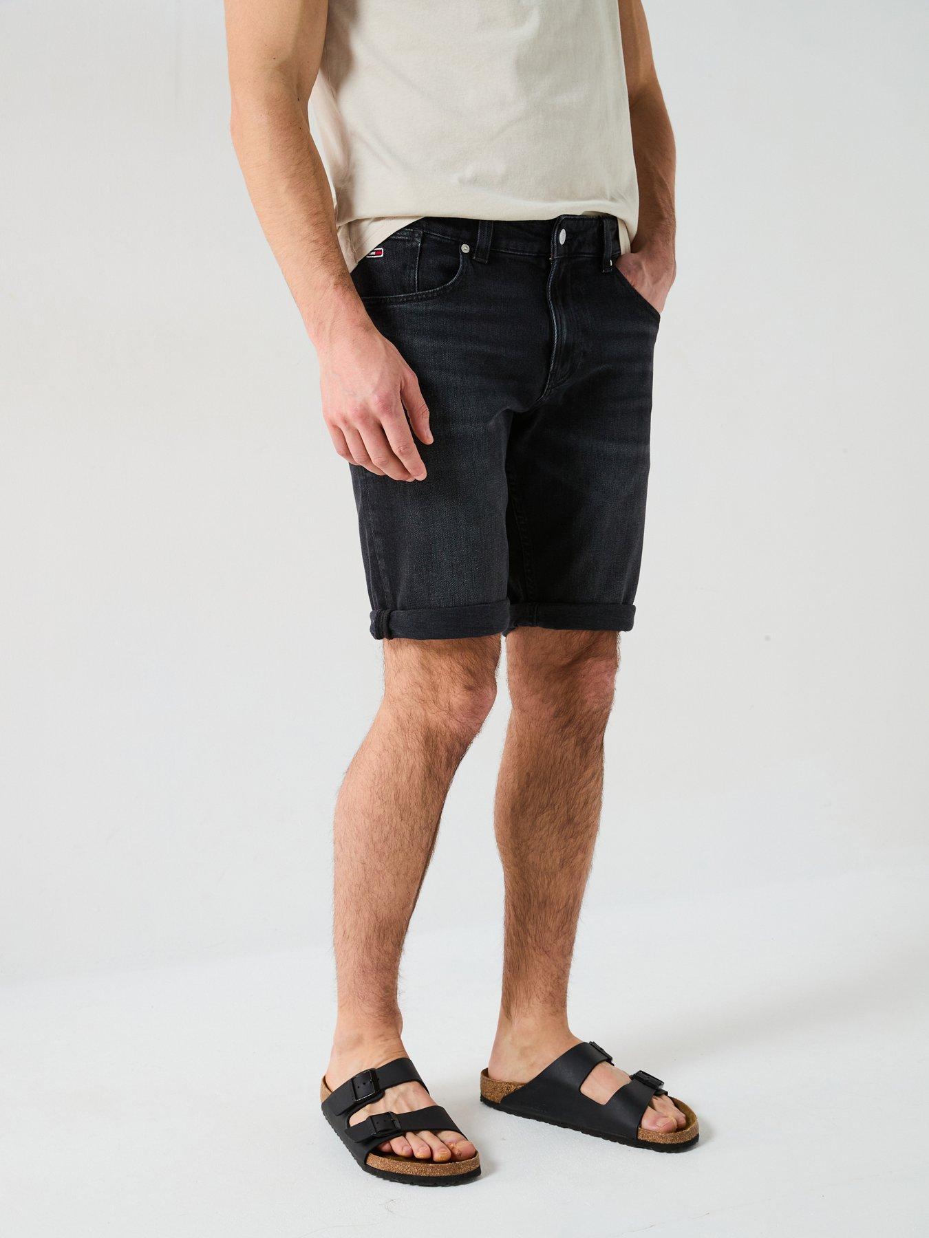 undefined Ronnie Denim Shorts - Black
