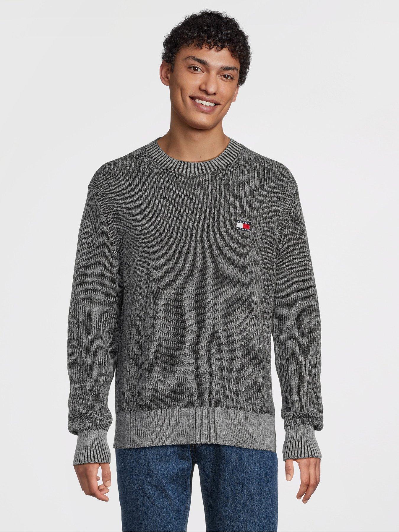 undefined Regular Badge Knitted Jumper - Black