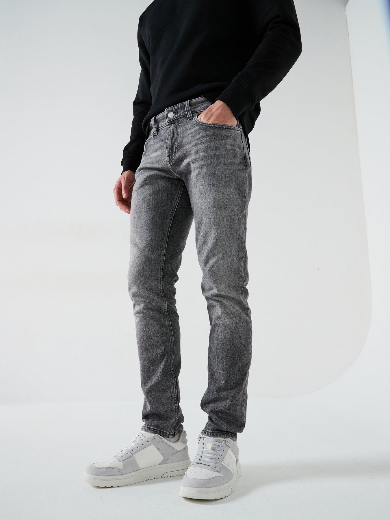 Image 1 of 6 of Tommy Jeans Scanton Slim Fit Stretch Jeans - Black