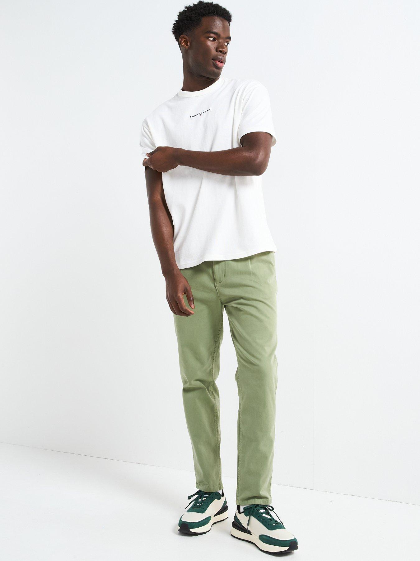 Pantalon Casual Atmosphere Vert - Taille 8, Coton, Coupe Classique - Occasion Excellent état