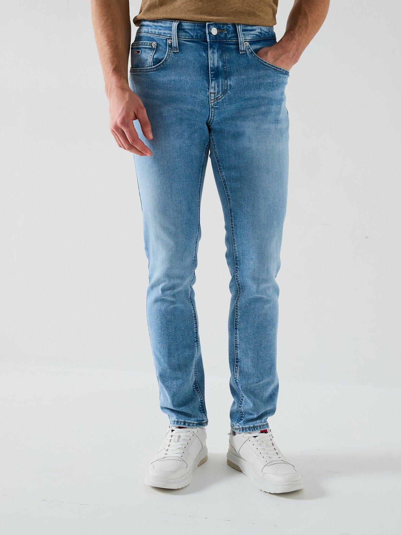 undefined Scanton Slim Fit Stretch Jeans - Light Wash