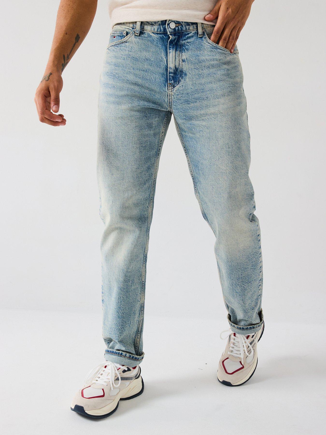 undefined Ryan Straight Fit Stretch Jeans - Blue