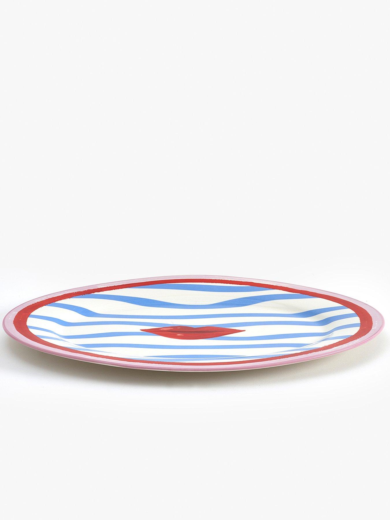 Image 4 of 4 of Eleanor Bowmer Electric Coast Lips Serve Platter